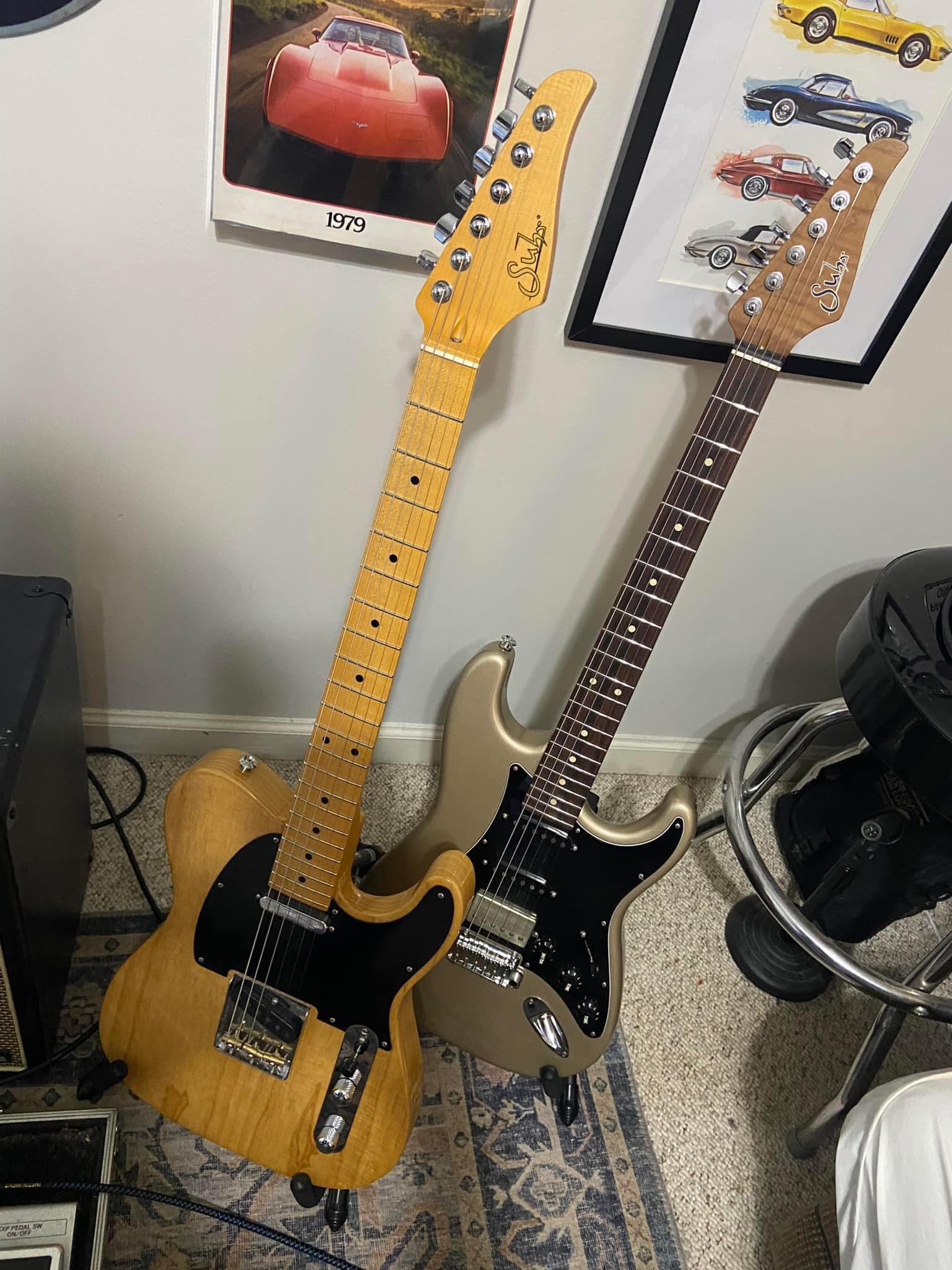 Suhr Classic 2002 ハイエンド Used Suhr Classic Antique HSS Black