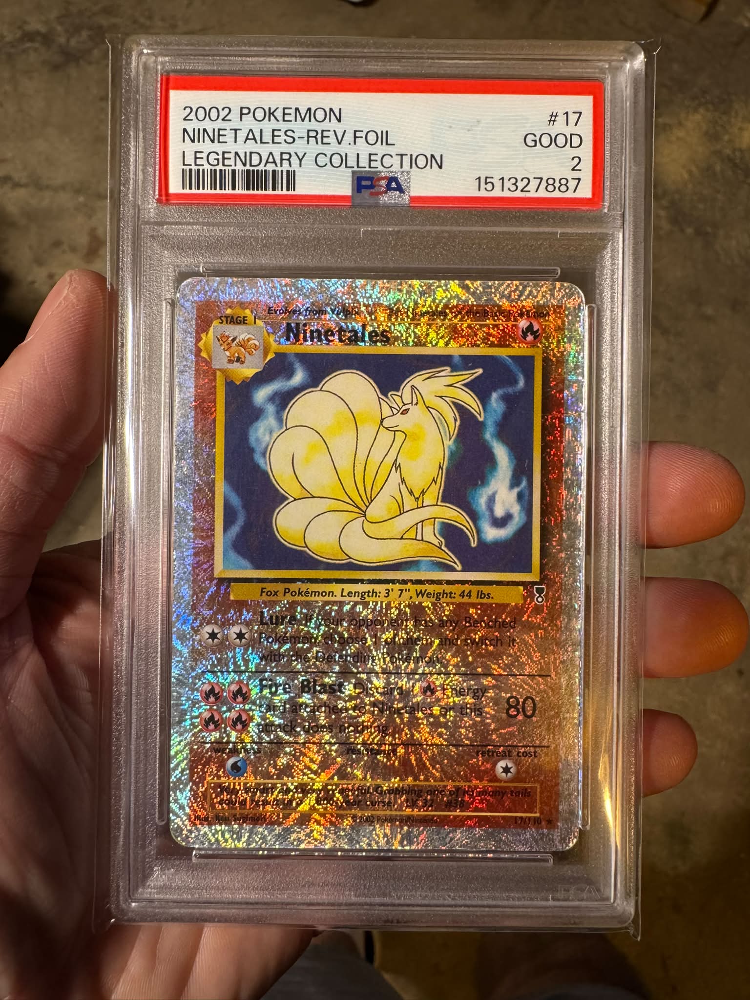 This collector recently completed a full set of PSA 9 Pokémon