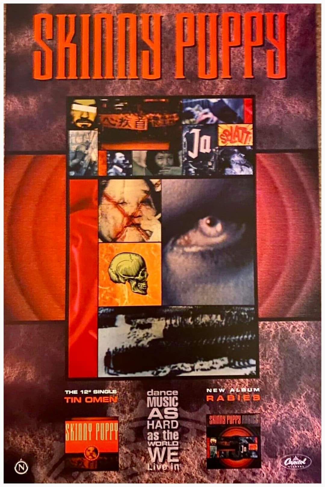 Skinny Puppy's album Rabies released