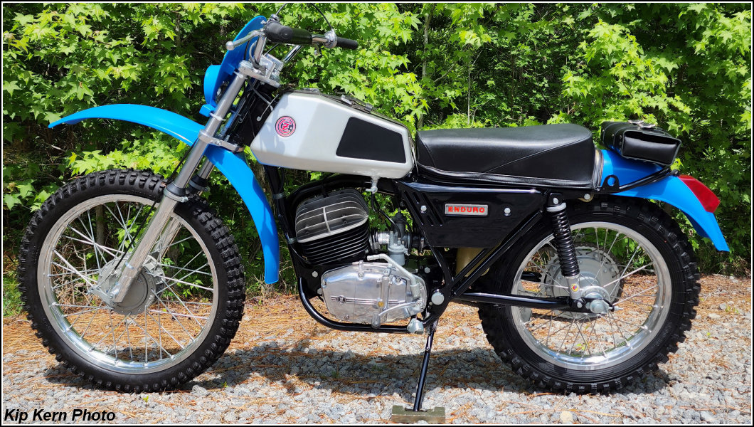 Restoration of 1976-77 CZ 250 Enduro Motorcycle