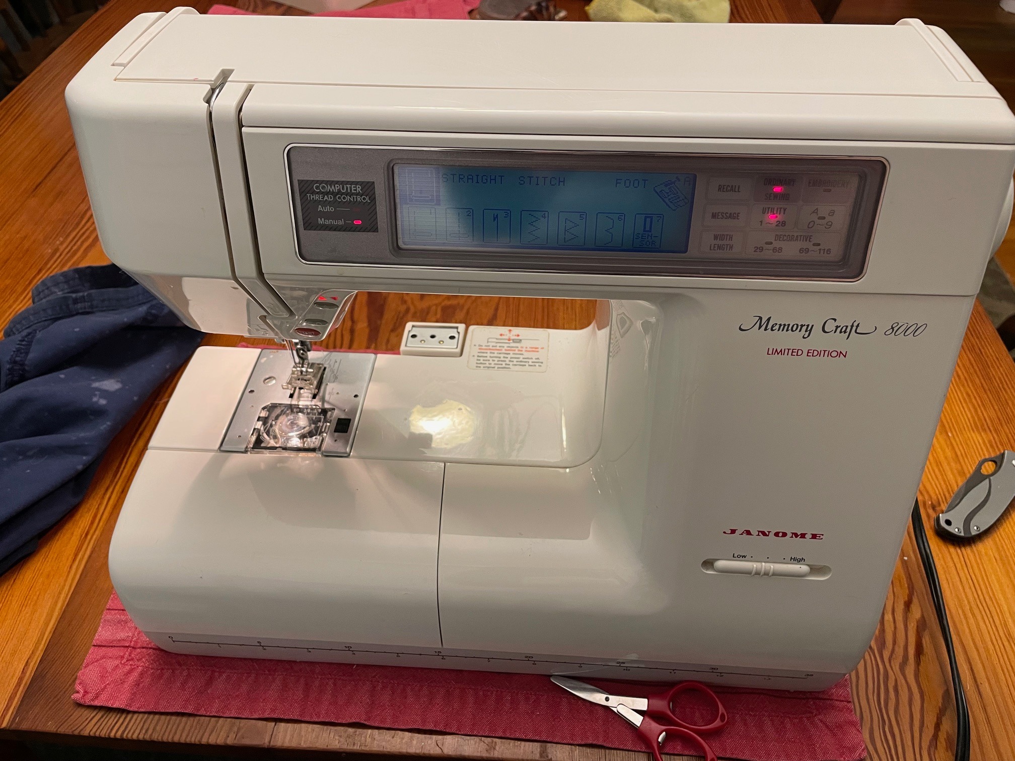 Is 5700 memory craft a good sewing machine?