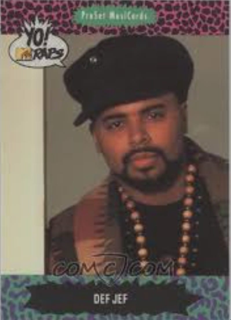 Remembering Def Jef and Yo MTV Raps trading cards