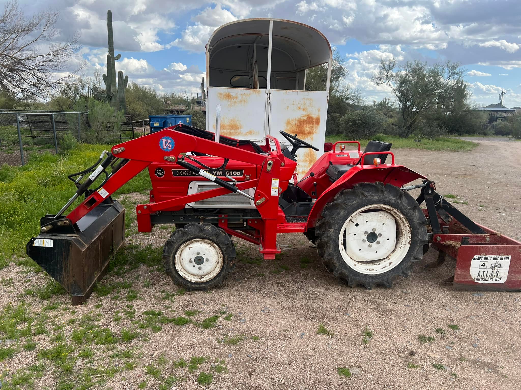 Yanmar 1610D tractor for sale in Cave Creek area with recent
