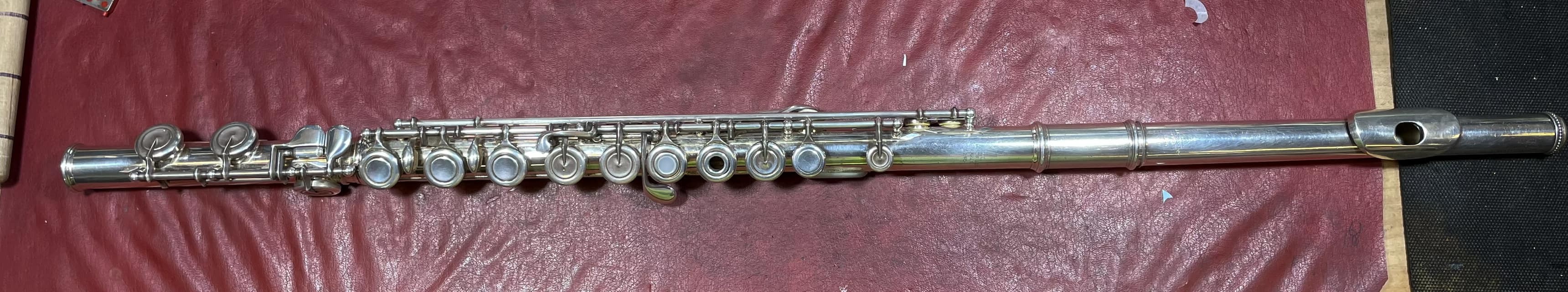 Playing a historic 1868 Louis Lot flute