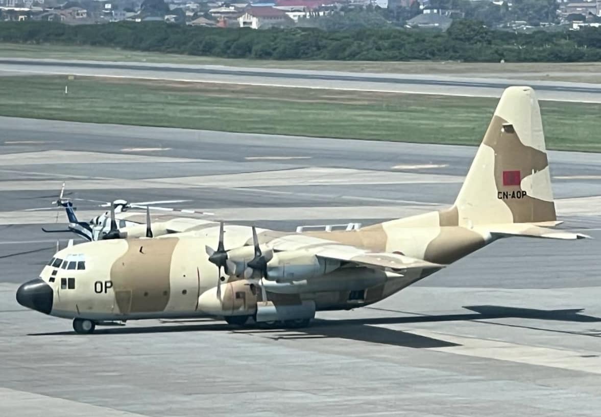C-130H CN-AON of Royal Moroccan Air Force