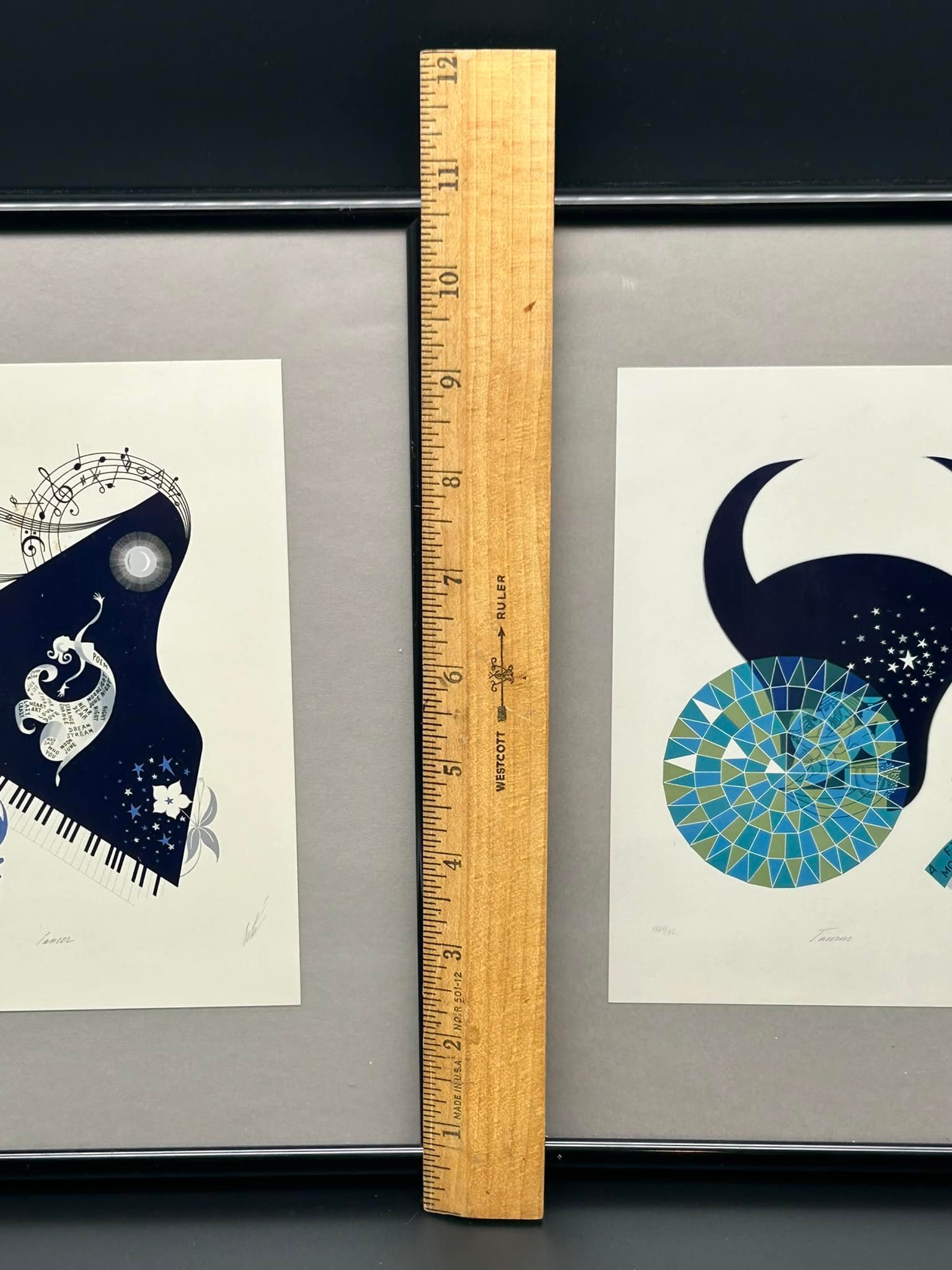 Erte 陶器製 額 hi-sense COLLECTION 1000／93 How to determine if Erte artwork is an original or print?