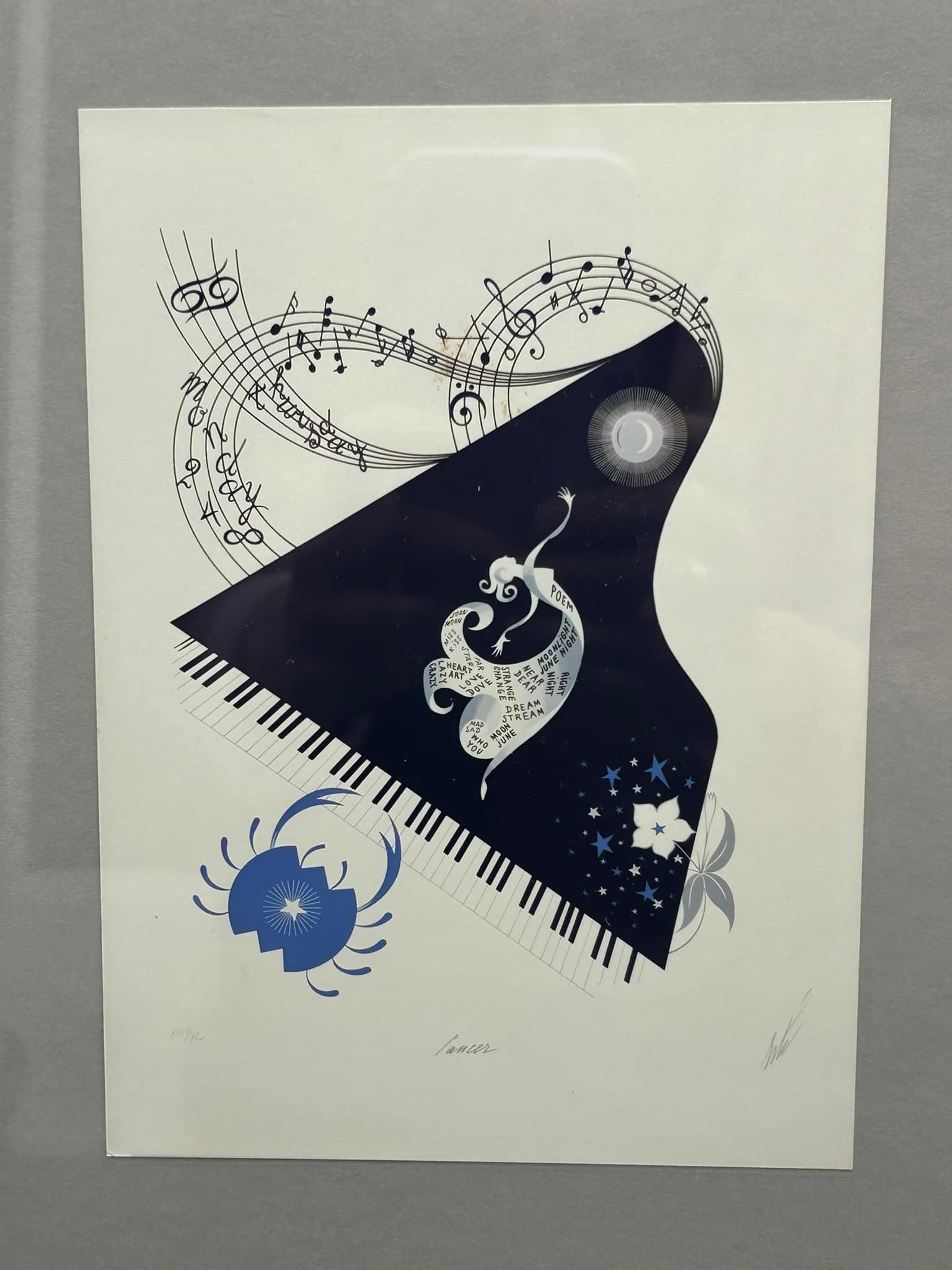 How to determine if Erte artwork is an original or print?