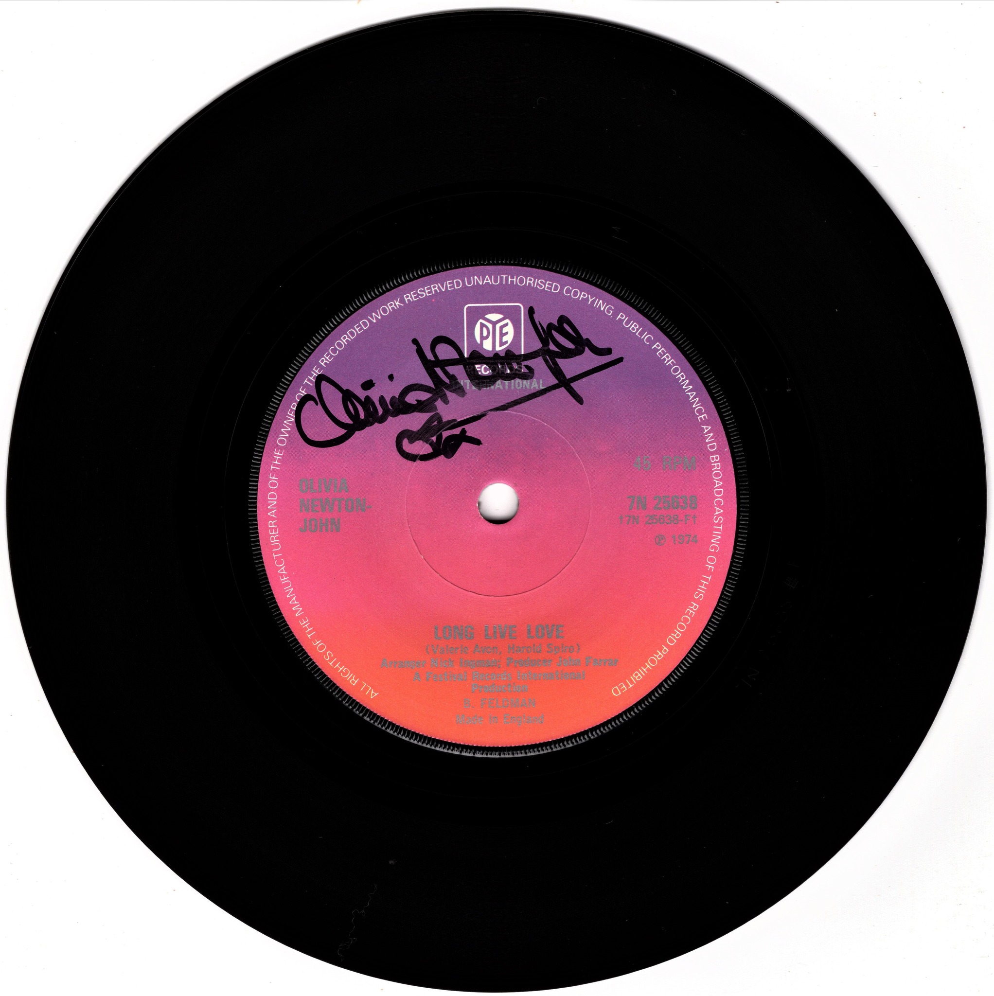 Olivia Newton-John's Long Live Love album 50th anniversary