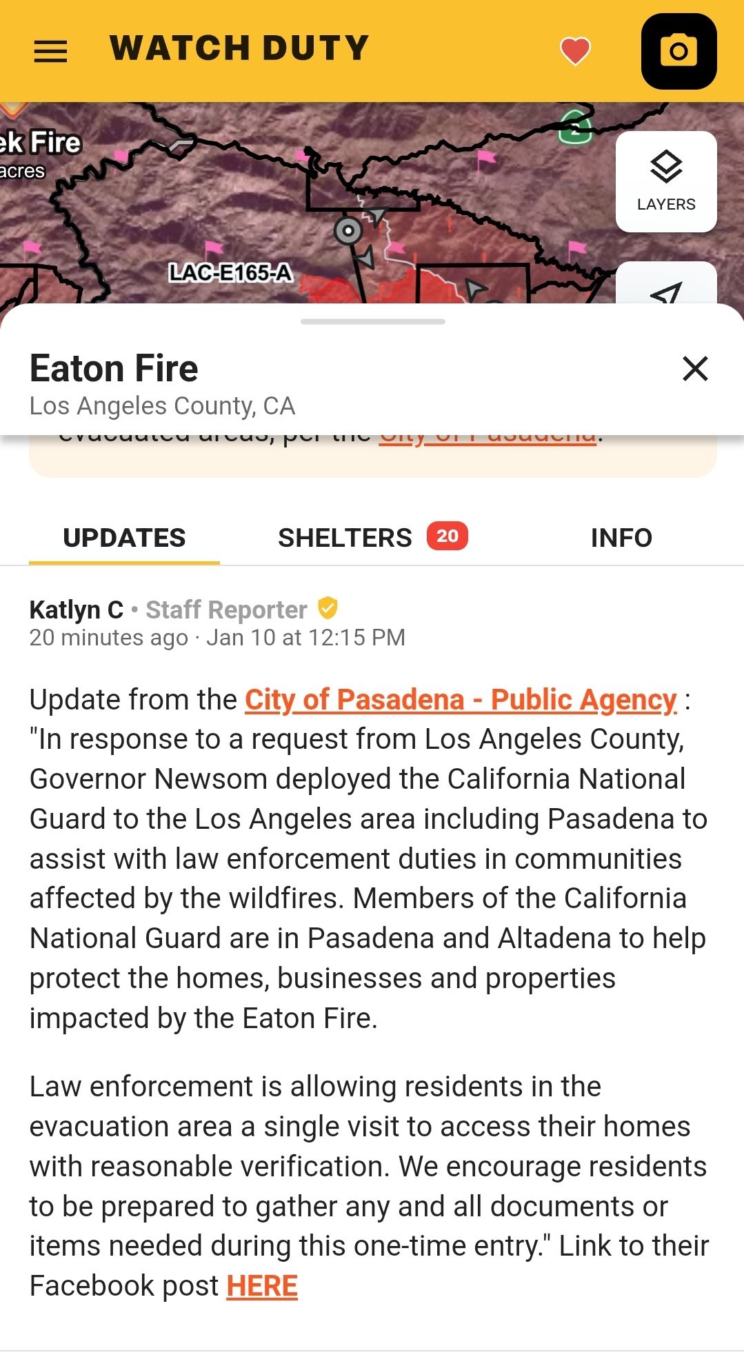 You know you're from PASADENA when... | Info. found on Watch Duty ...