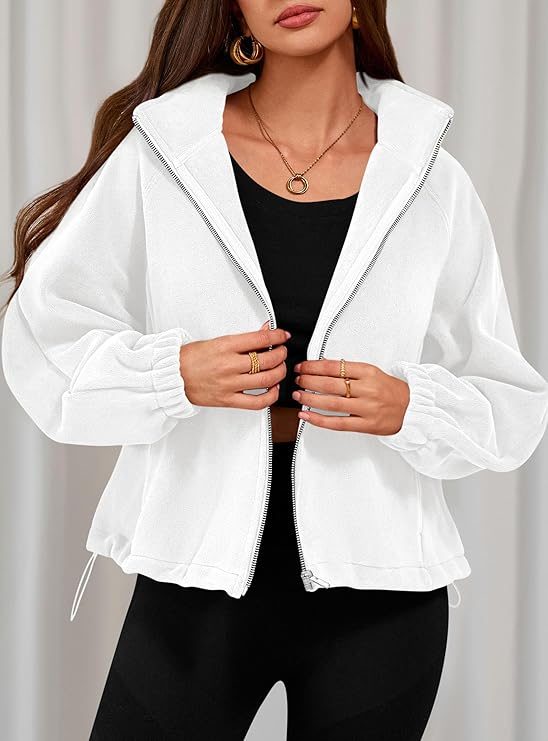 AD 45% OFF Code + 20% Coupon! Women's Quarter-Zip Fleece Hoodie