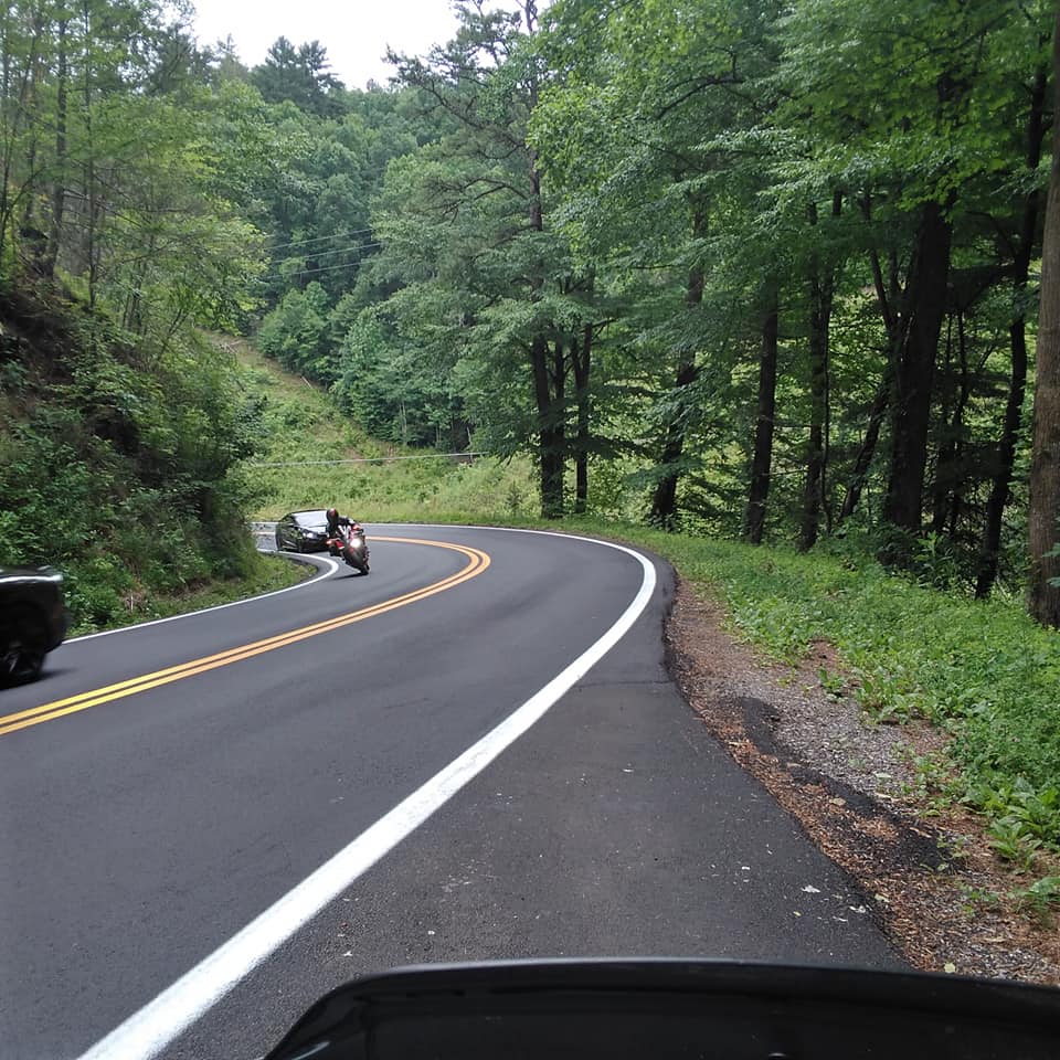 Riding the Tail of the Dragon at Deals Gap