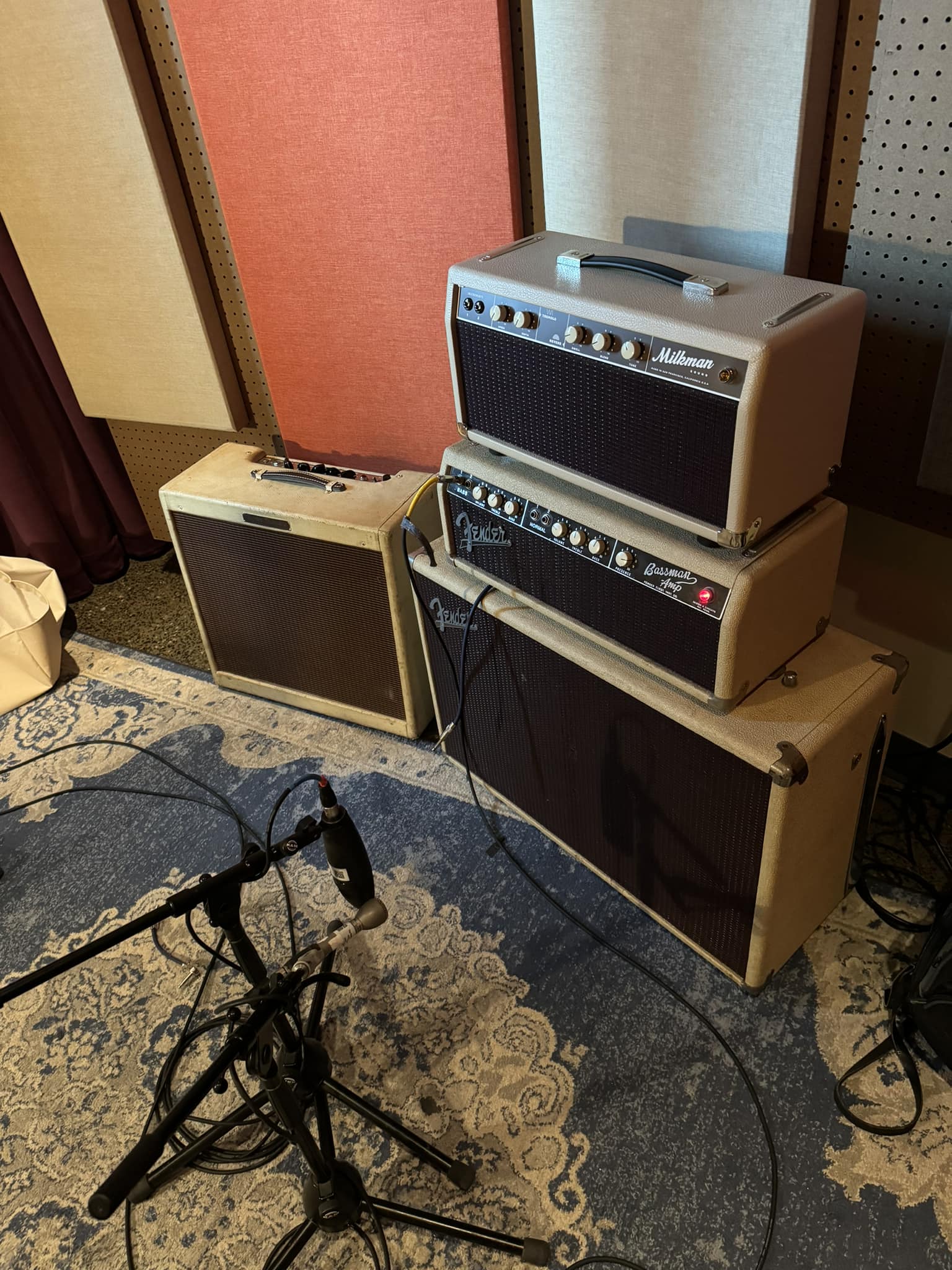 Fender Bassman 60 amp for easy transport