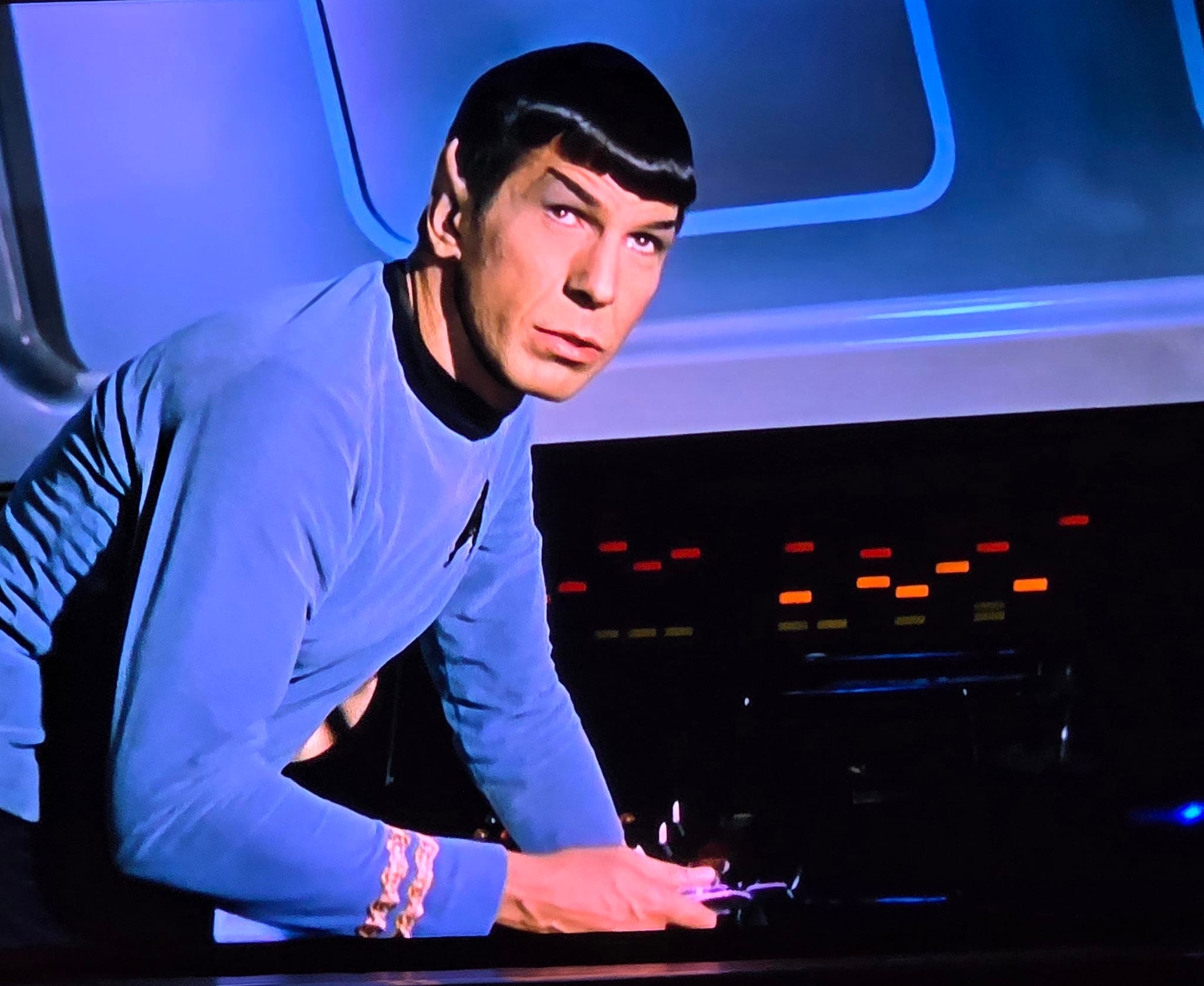 Star Trek the Original Series & Movies | Spock's reaction to Kevin ...