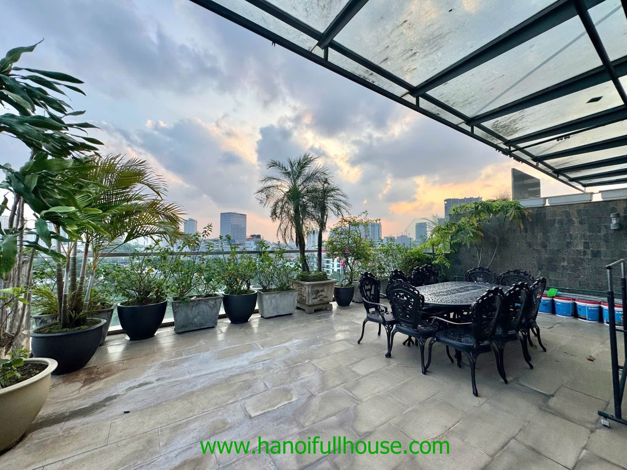 Picture of Penthouse apartment with 3 bedrooms on Trinh Cong Son str for lease
