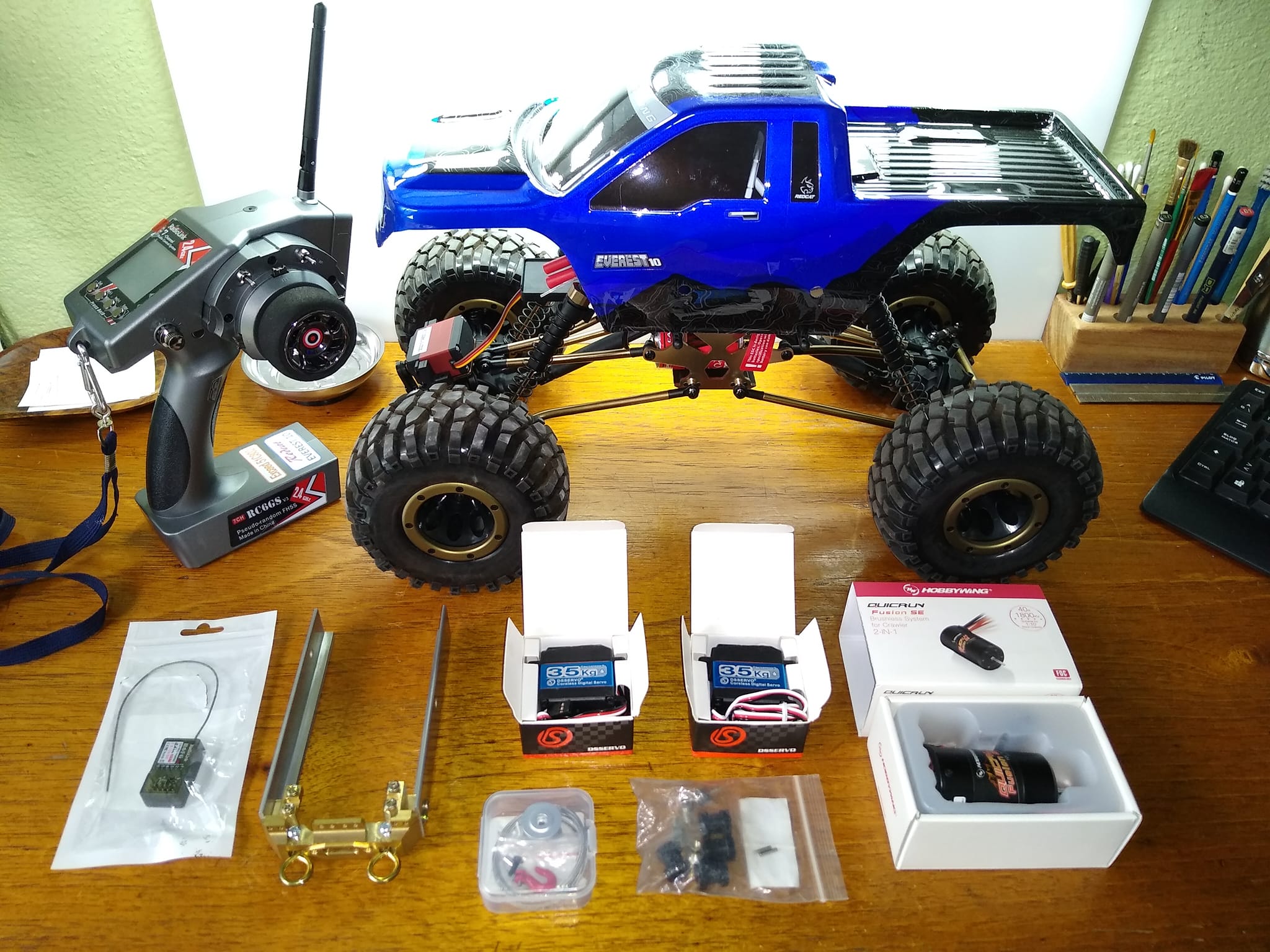 Hello Group Modified RedCat Everest 10 - Hobbywing Fusion SE