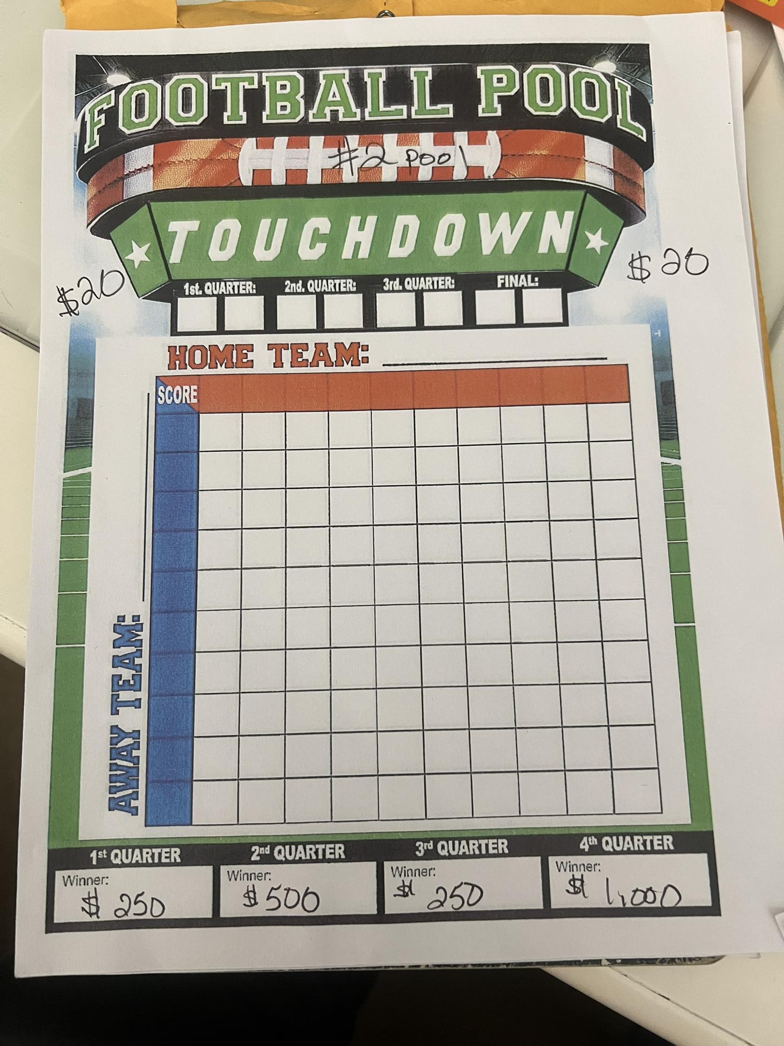PM if interested in $20 superbowl squares | Facebook