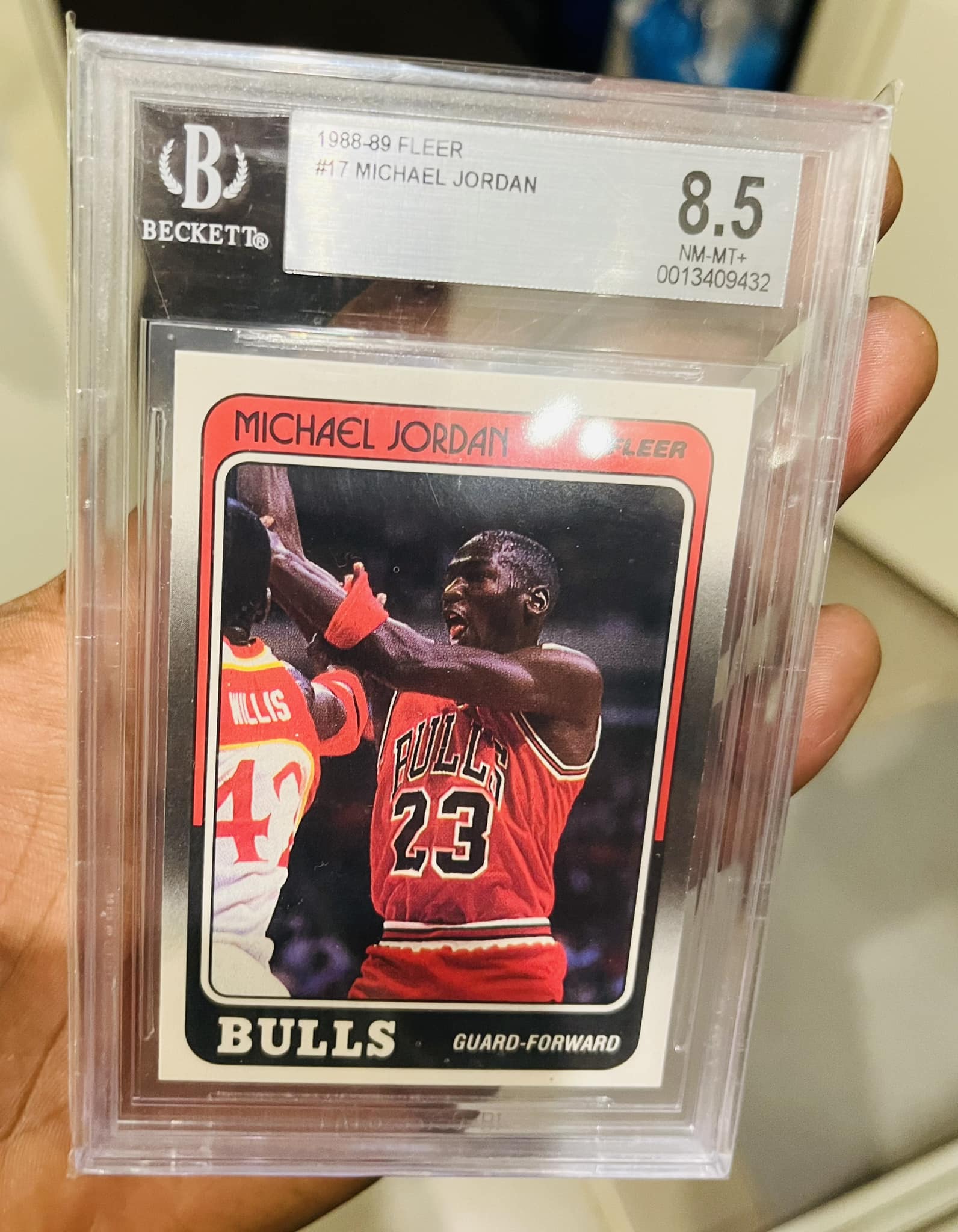Fleer 88/89 card for PC