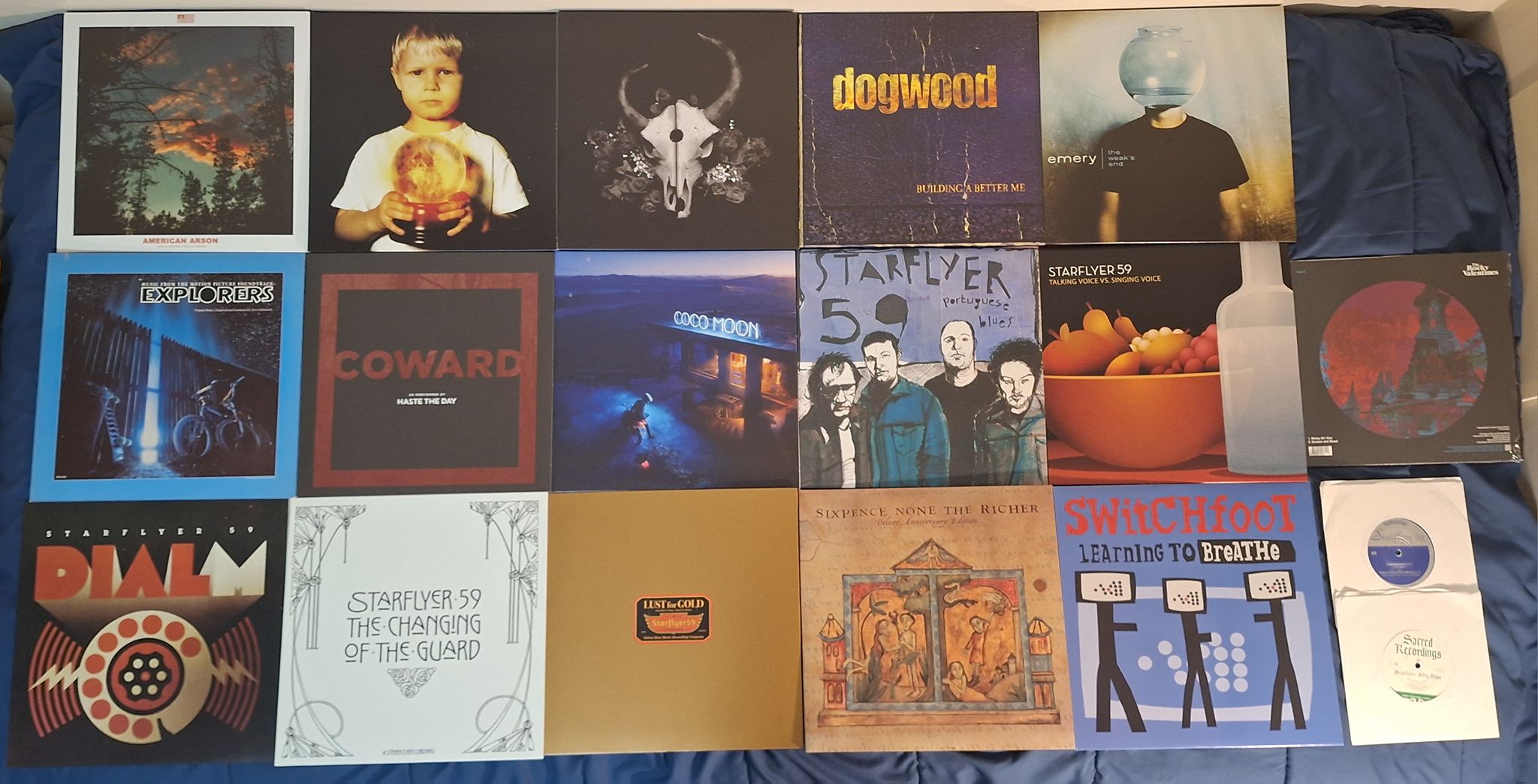 2024 vinyl collection of christian rock albums