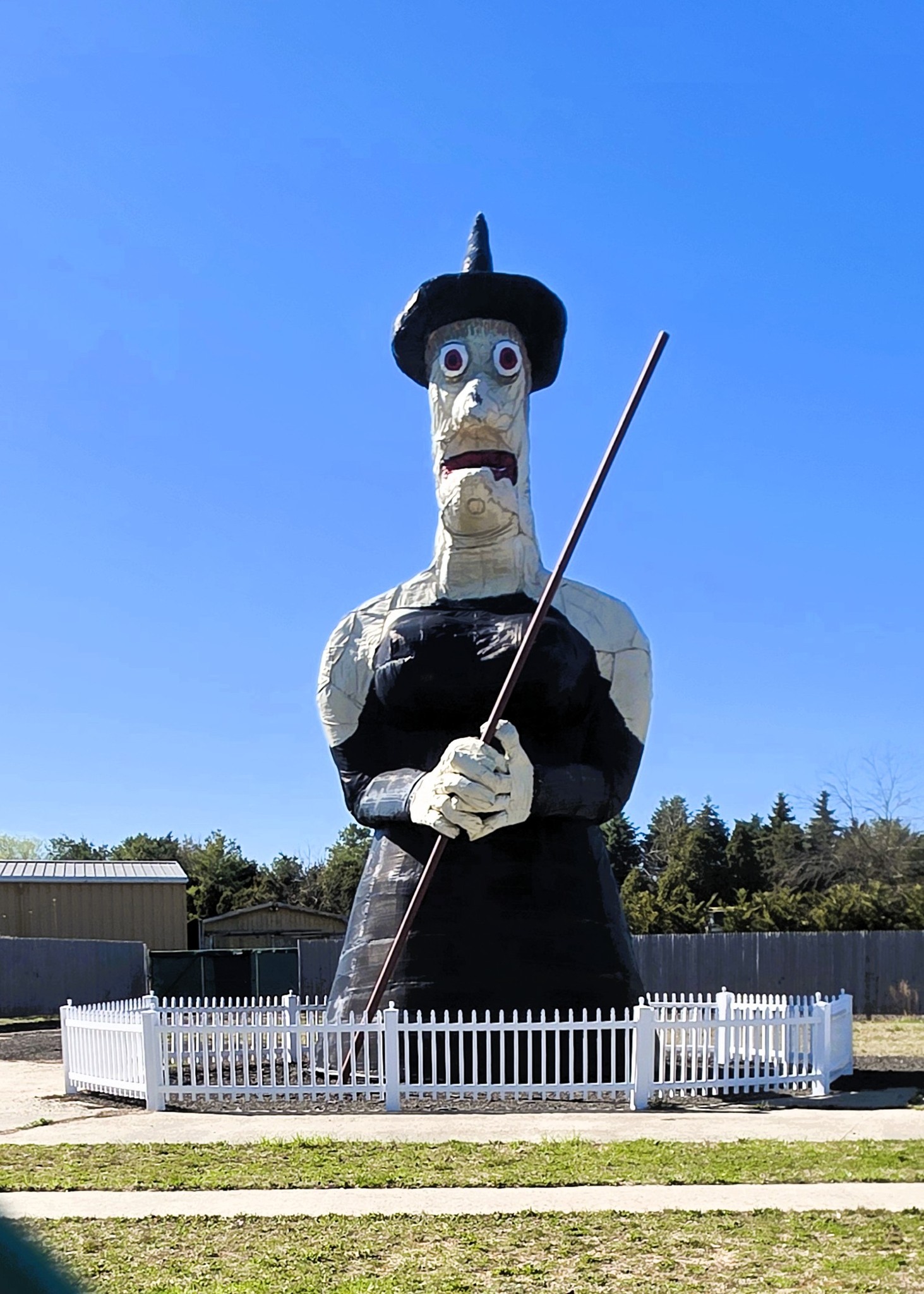 Winnie the Witch roadside attraction in St. James, New York