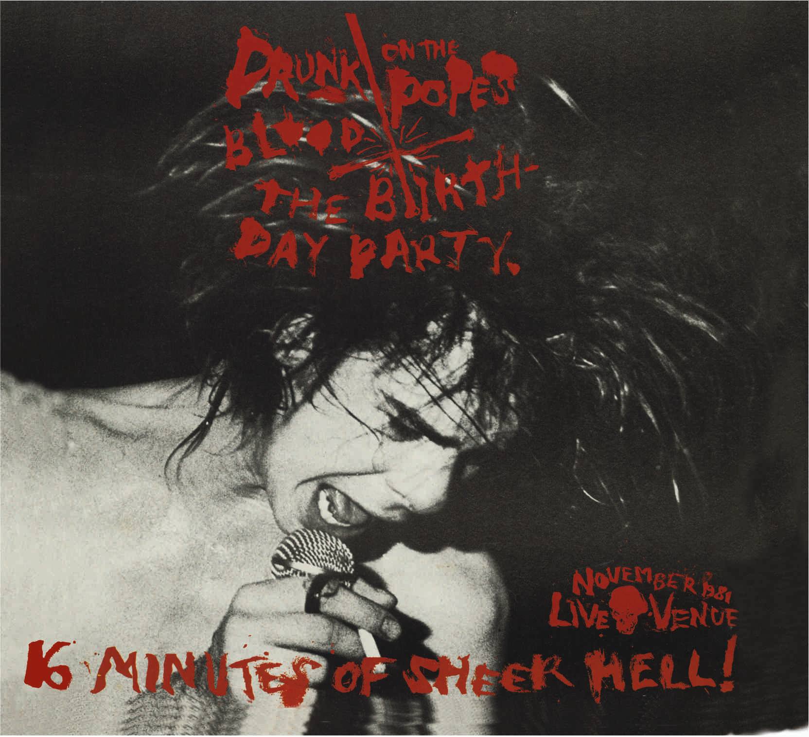 The Birthday Party's Live 1981-82 vinyl splatter 2LP available