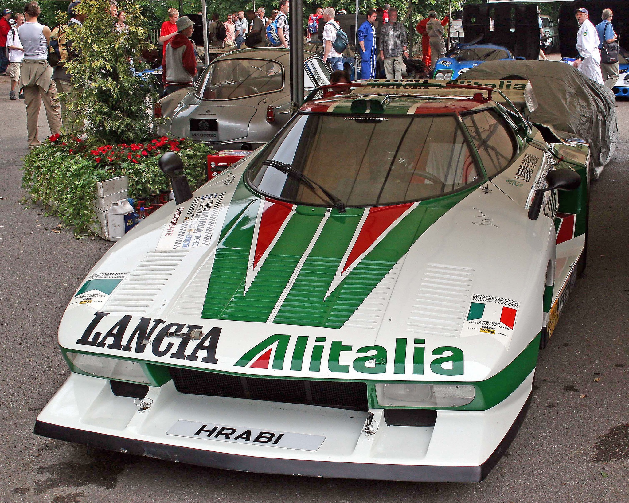 1977 Lancia Stratos HF Turbo Group 5 Racing Car at Goodwood 