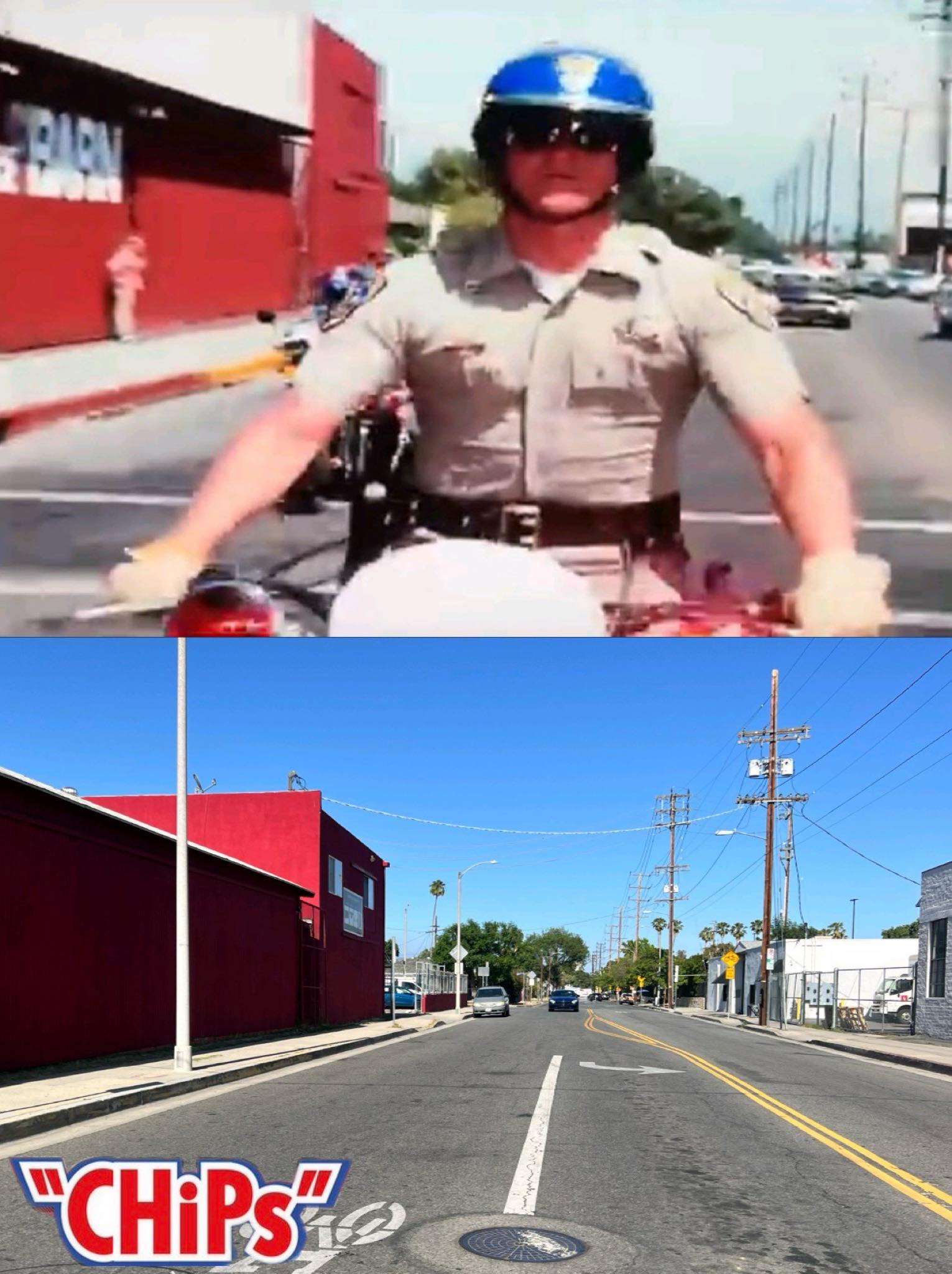 Film Locations - Then and Now | Chips 1979 From the season 3 episode ...