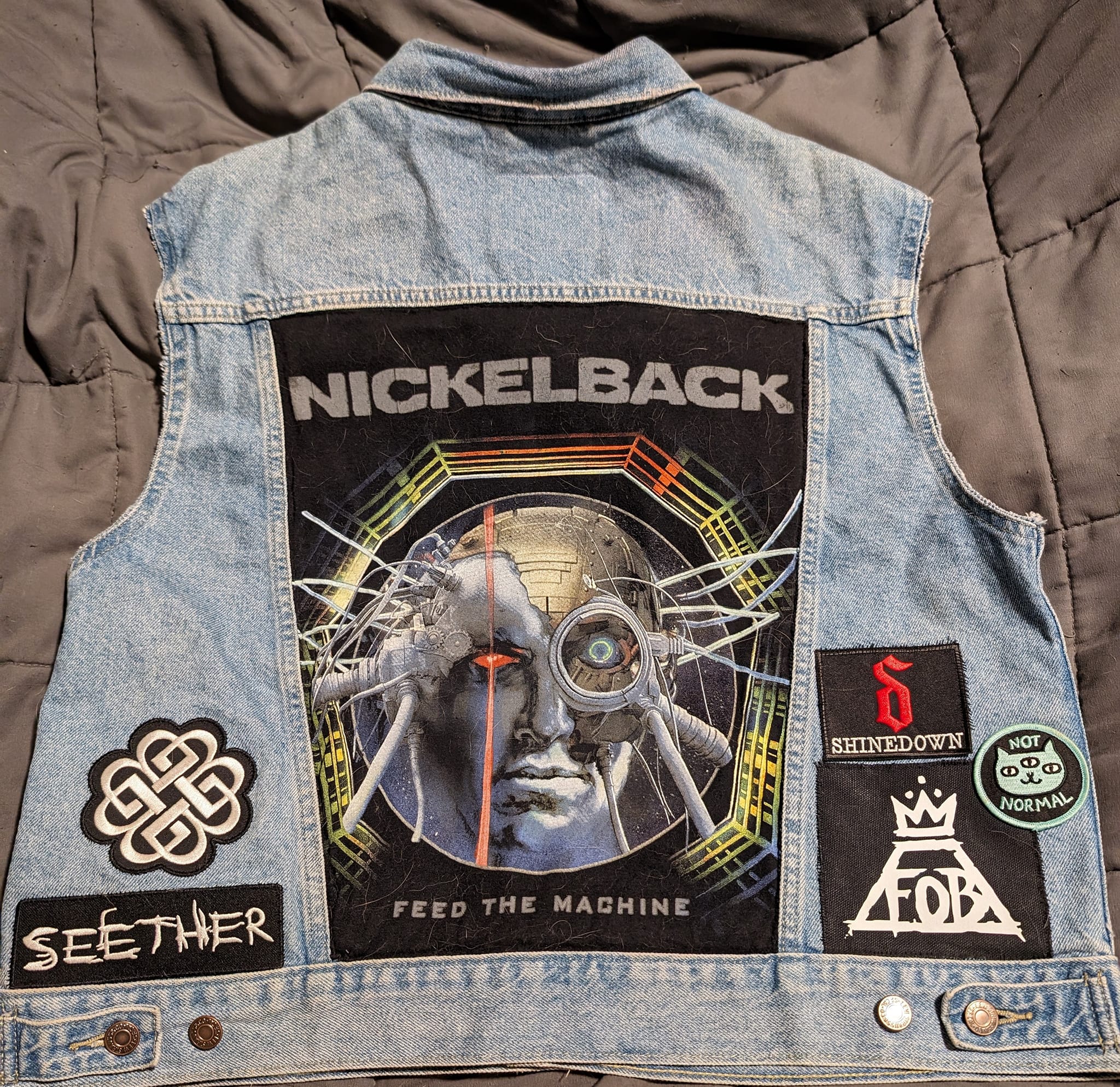 My Metallica battle vest ??