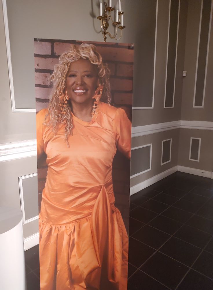 open lace back dress Orange Cotton Poplin Fit and Flare Midi Empire Dress 52" / Petite (5'1" and below)