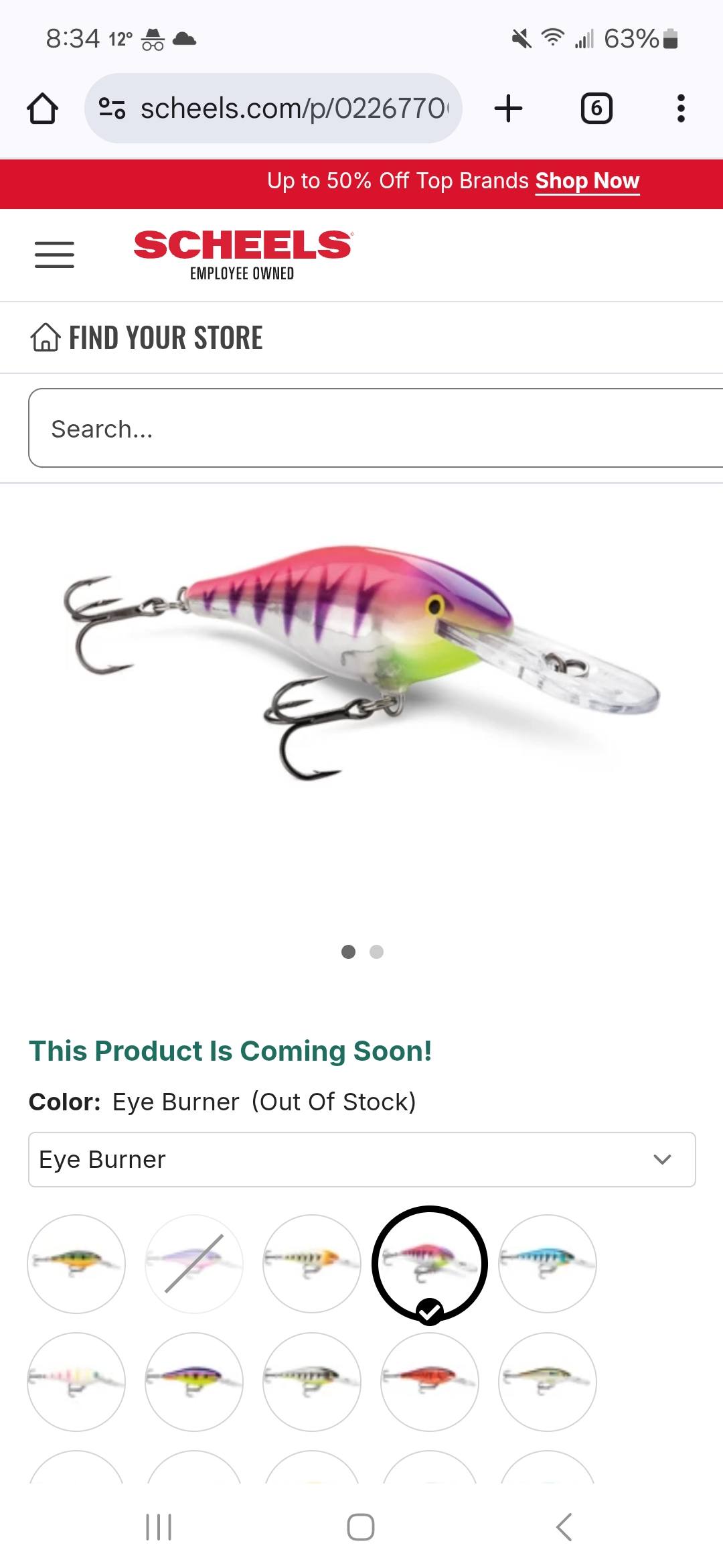 5Pcs 1/2 Oz Fishing Spoons Glow in the Dark Fishing Lures Treble Hooks
