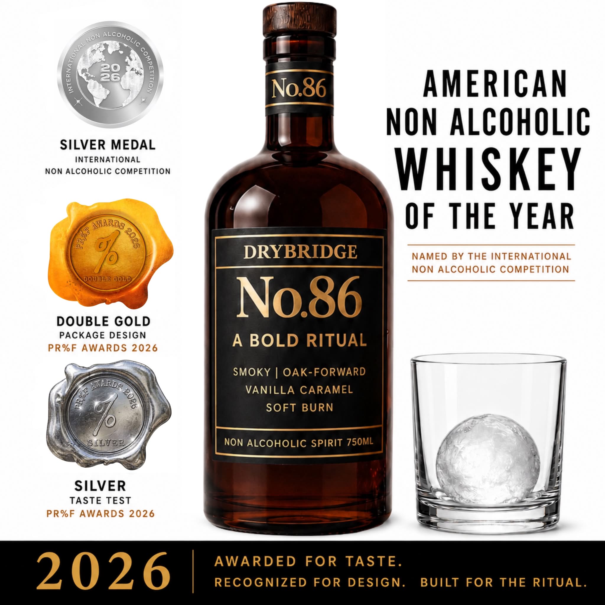 Review of no. 86 non-alcoholic bourbon