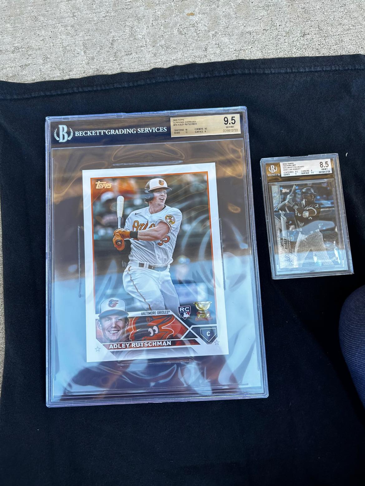 Adley Rutschman card graded 9.5 by Beckett/BGS