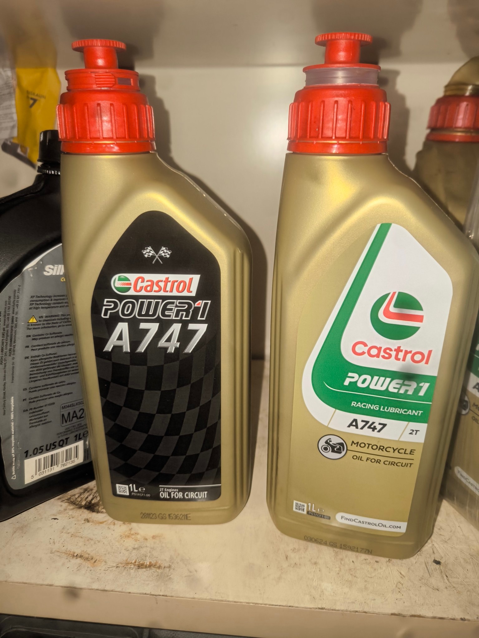 Is new Castrol A747 oil the same as the old version?