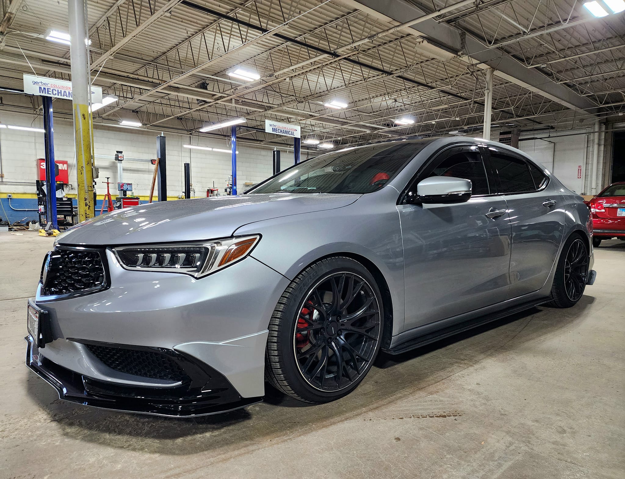 Q1-TECH, Front Bumper Lip fit for Compatible with 2018-2020
