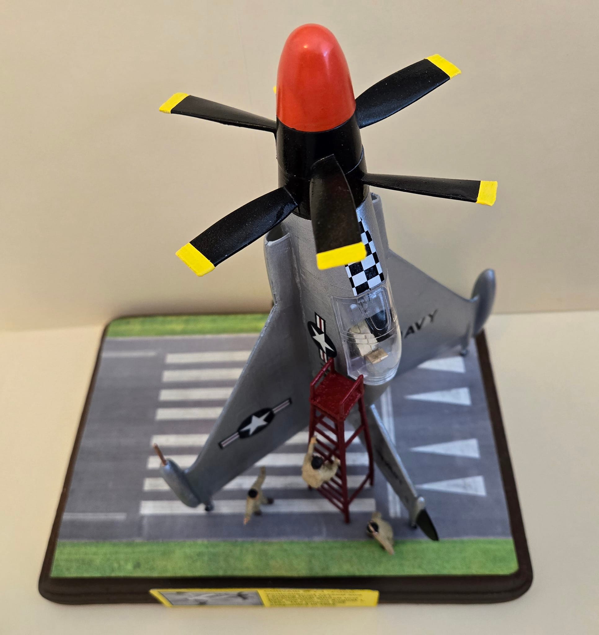 Lindbergh 1:48 scale model of the Convair XFY-1 Pogo
