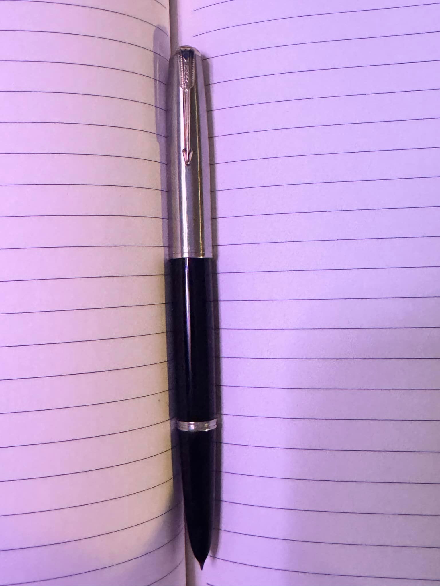 Finished another vintage Parker 51 today. The lettering was 