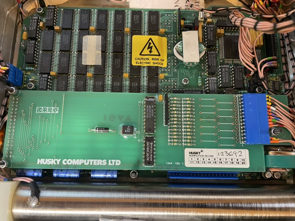 Husky M-208 military spec computer restoration