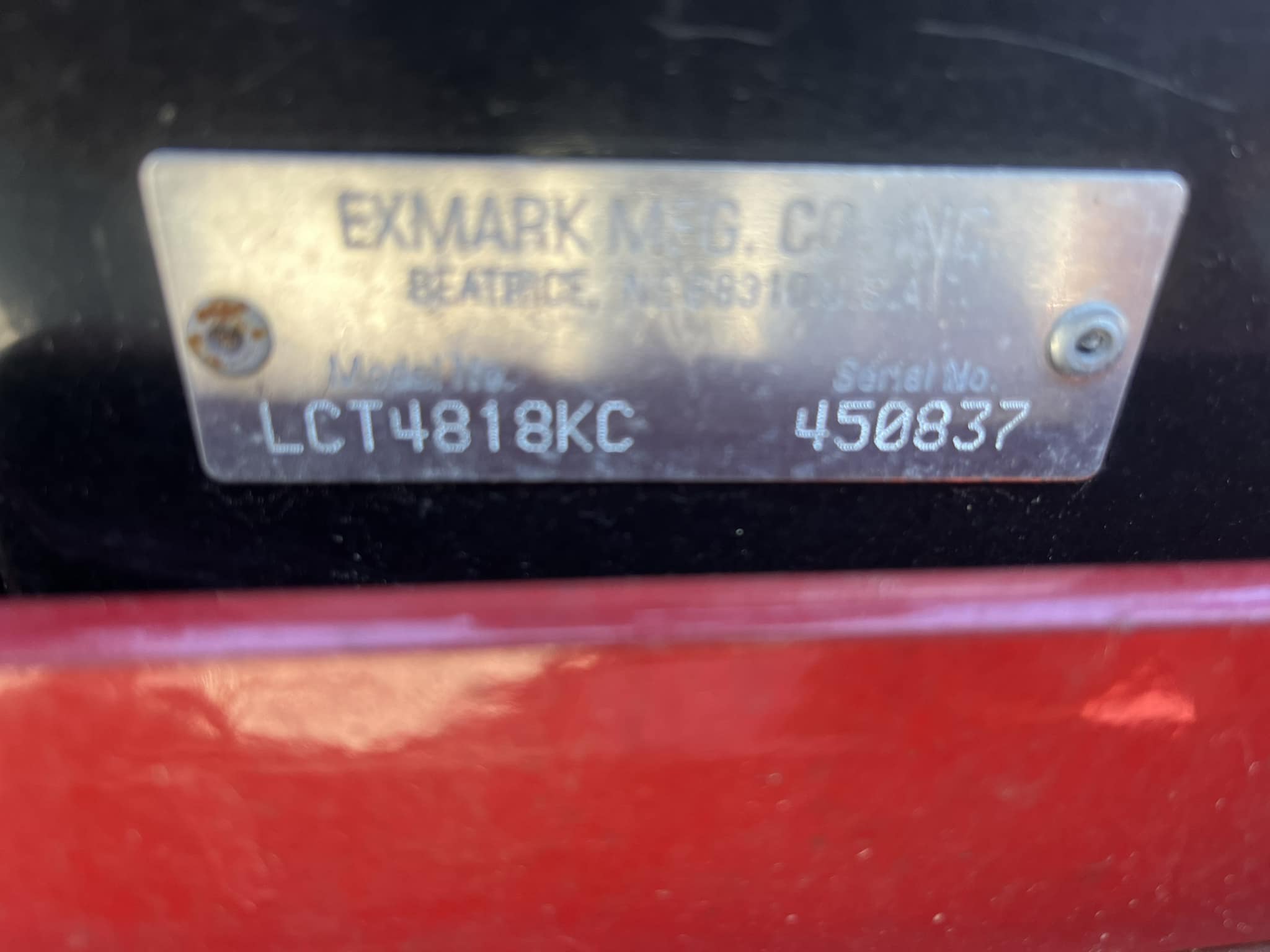 Where to find a code list for a 2018 Lazer Z mower?