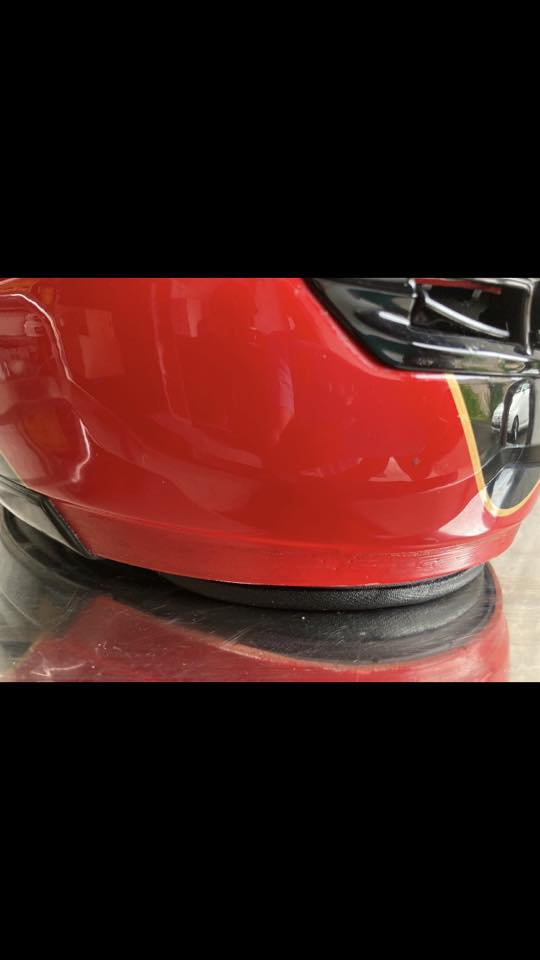 arai helmet lower trim strip Supertech R10 Arius - Red Motorcycle 2024 homologated. Arai Motorcycle Helmet - Honda