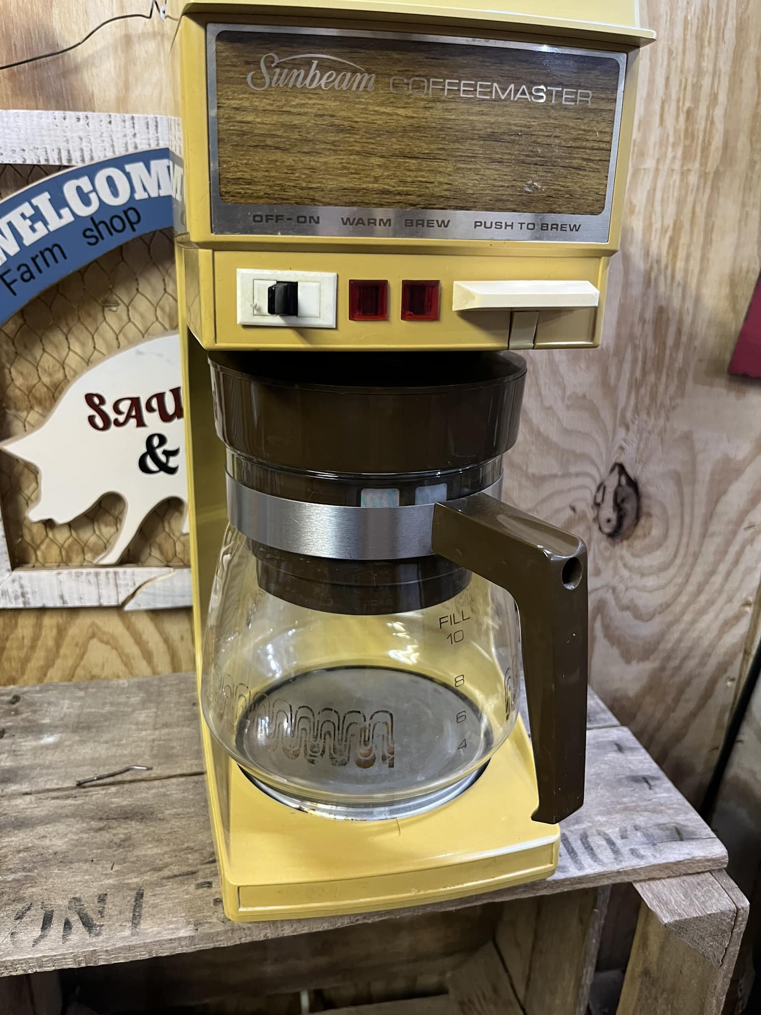Waking up to granny's coffee in the 1970s