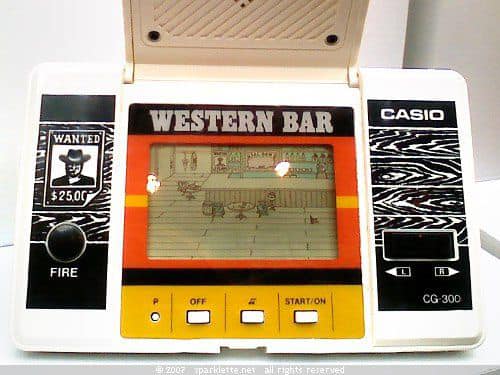 Who remember this game western bar from casio