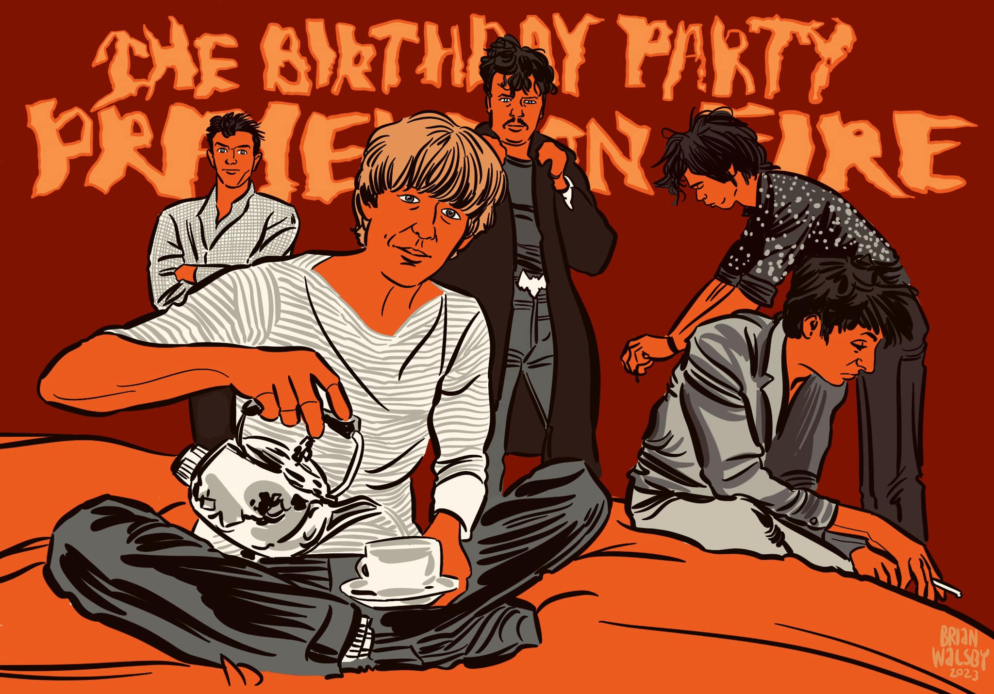 Post-punk act The Birthday Party [1981]