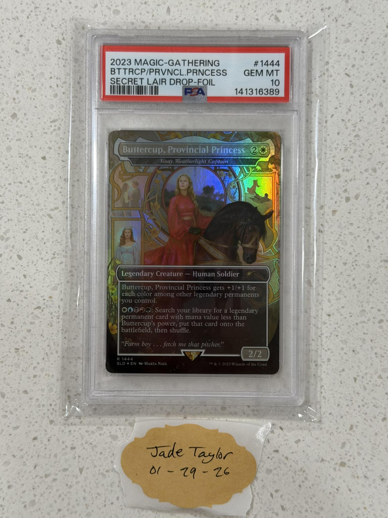 PSA 10 Stay With Me Foil MTG Card Review