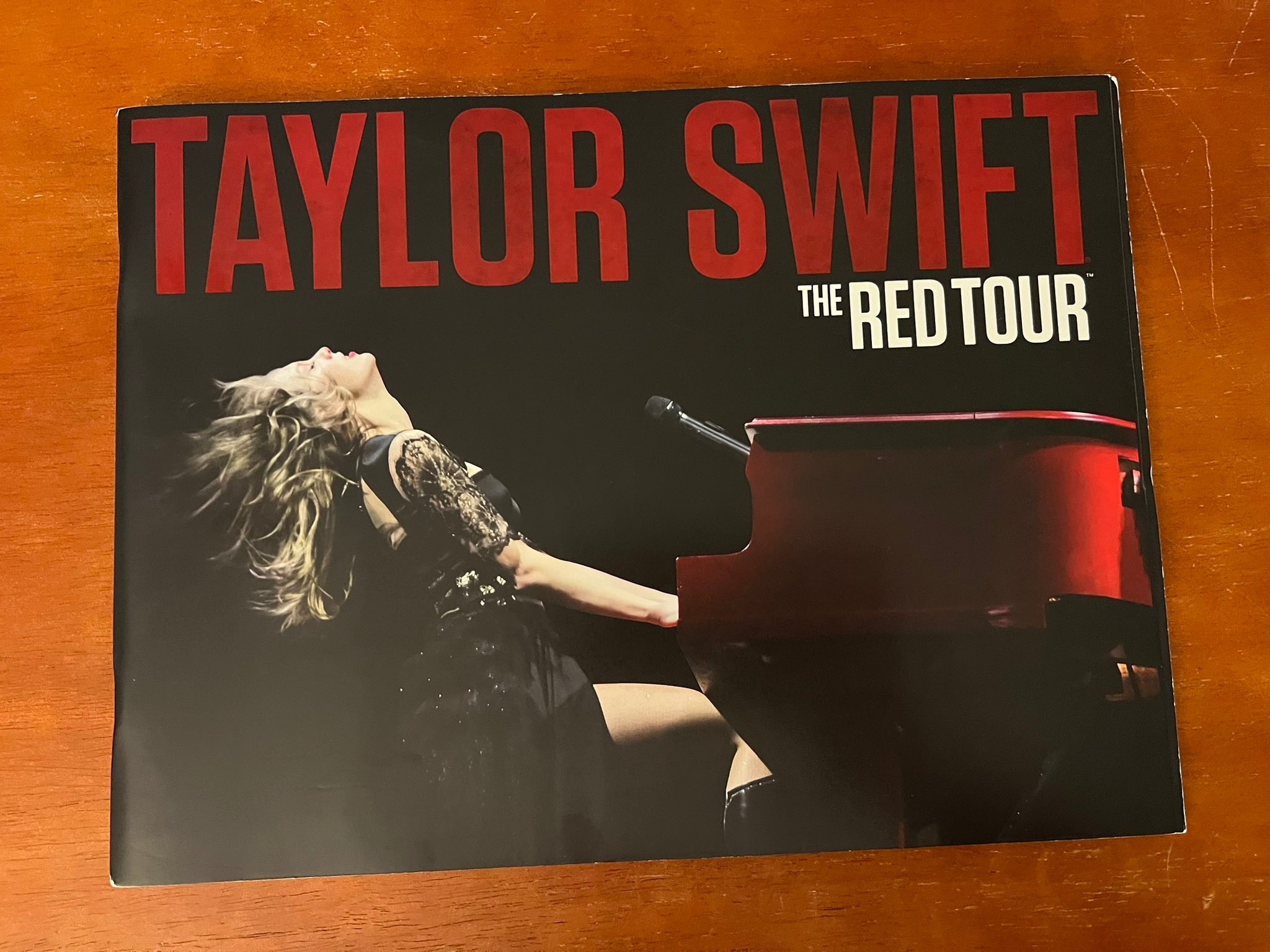 When was Taylor Swift's Rep tour book released and where to buy it?