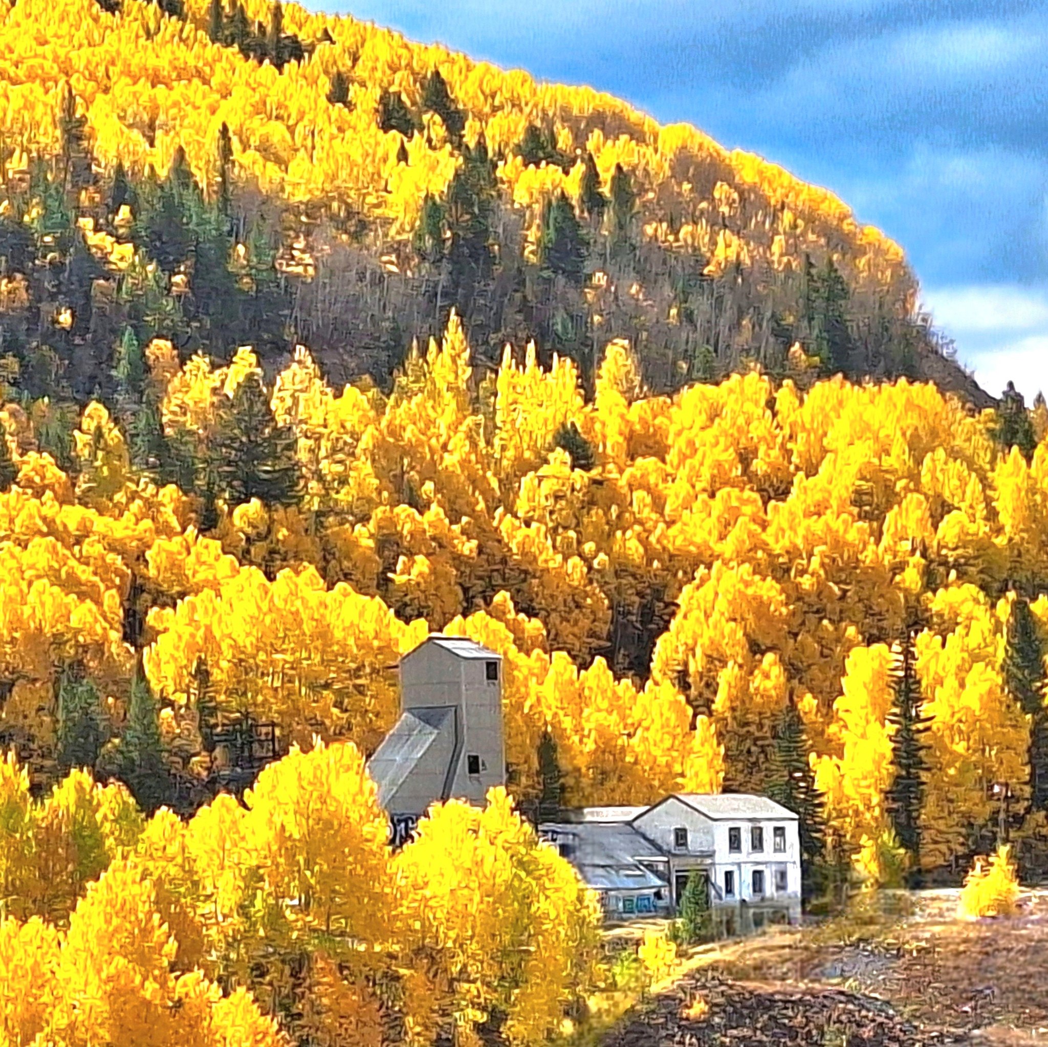The abandoned town of Gilman along hwy 24 on Battle Mountain