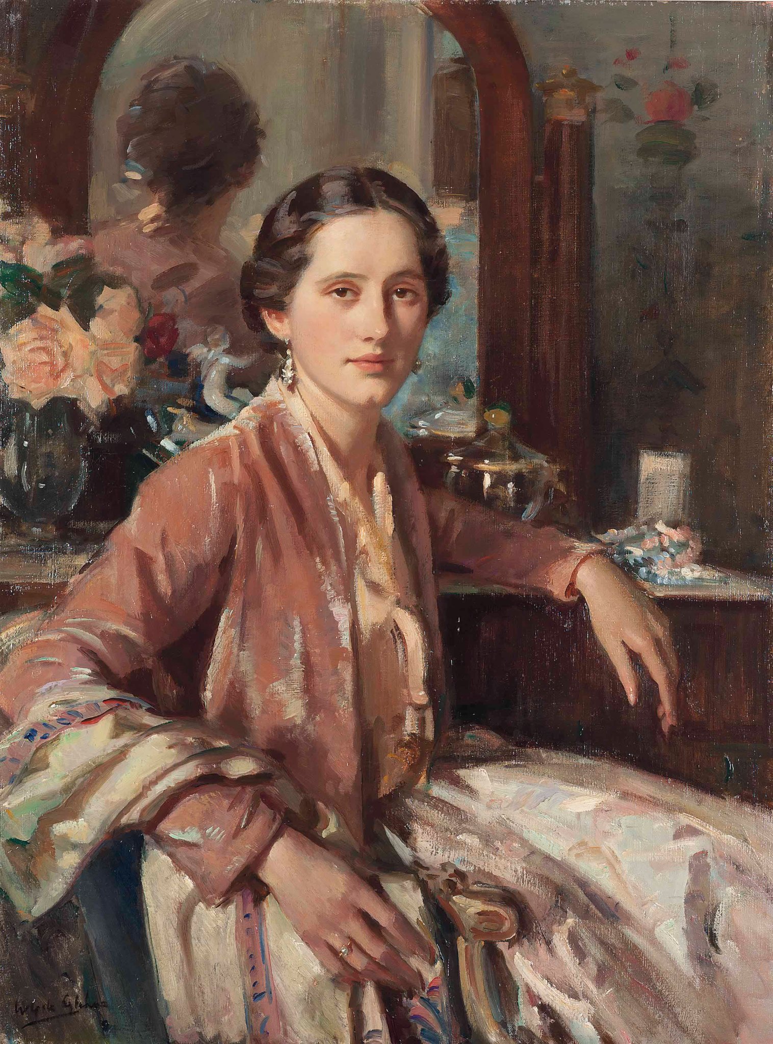 Wilfrid Gabriel de Glehn's portrait of Lynn Fontanne