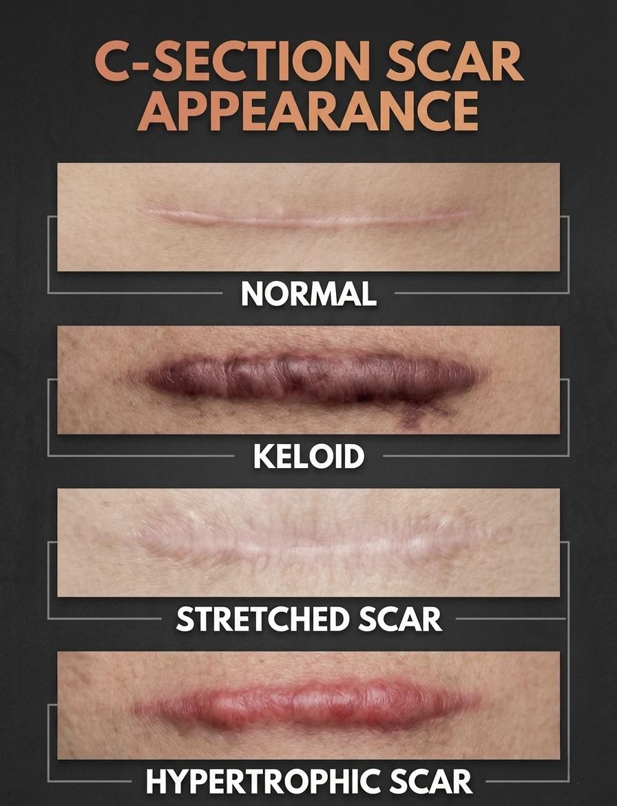 A Guide to Different C-Section Scars: Not all C-sections heal the same. Every postpartum journey is unique, and understanding how a C-section incision heals is a vital part of maternal recovery. While