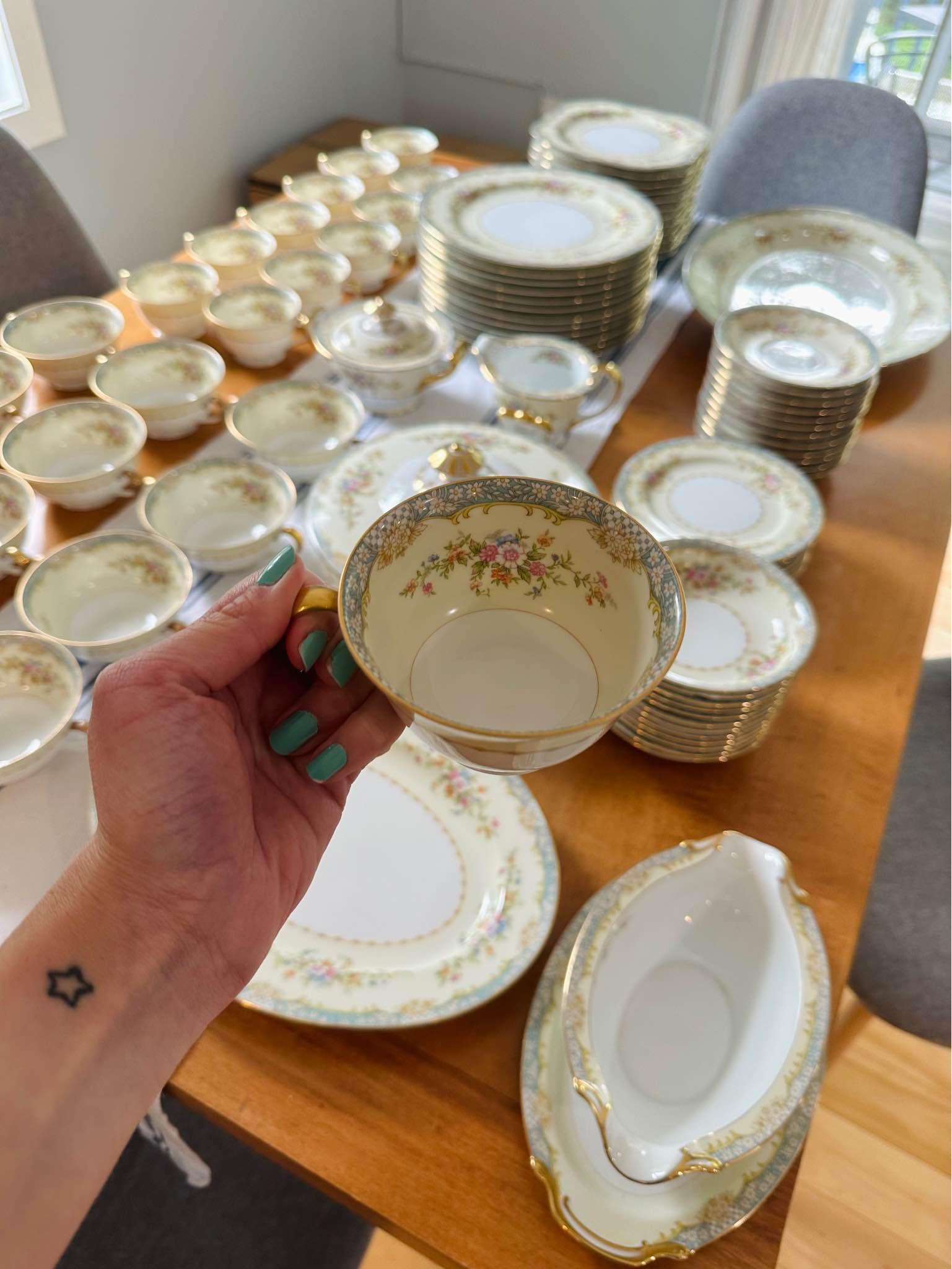 Set of 2 vintage 70's Noritake Versatone 