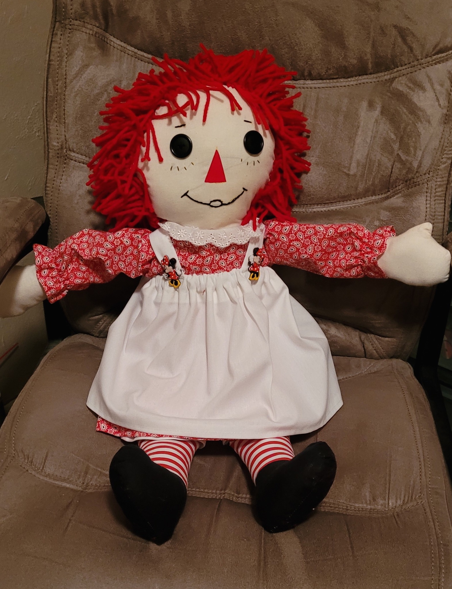 raggedy ann doll red dress The Maker Timeless Traditions Precious Moments 12" Doll It makes a fun birthday present or holiday gift for a small child or collector Raggedy Ann doll I made