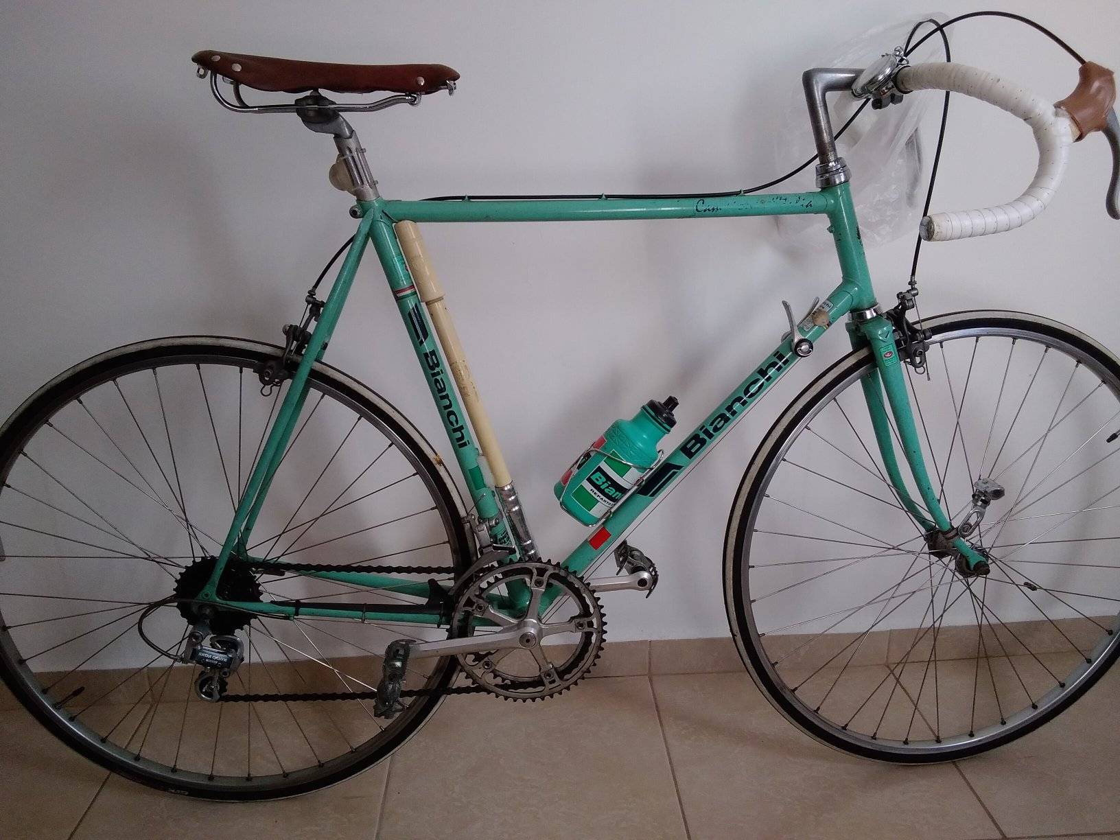 bianchi bicycle cromo tange master Campione D'Italia - Campagnolo Mirage 1986 Bianchi Portofino with 900