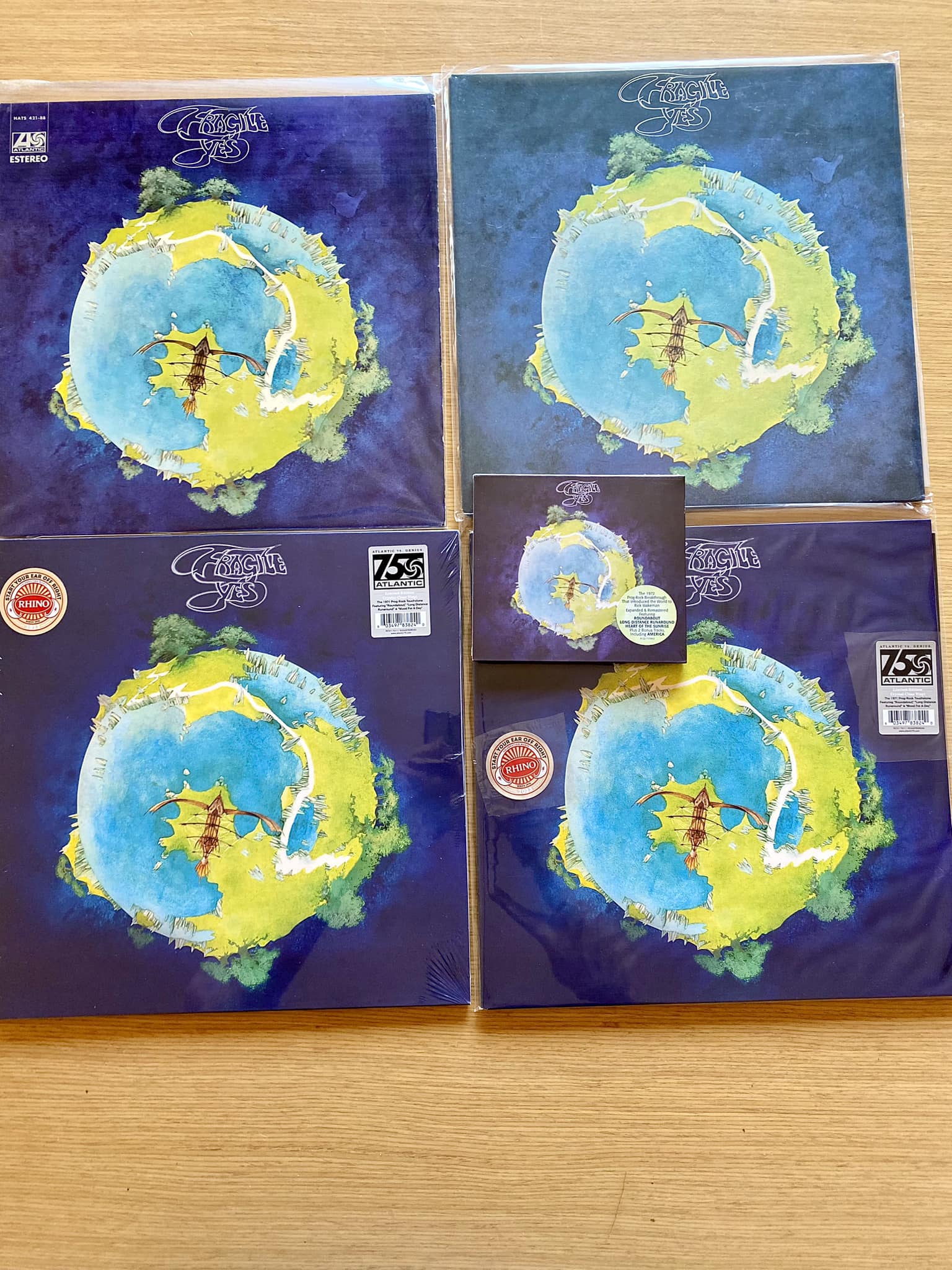 Yes Japanese special edition CD collection